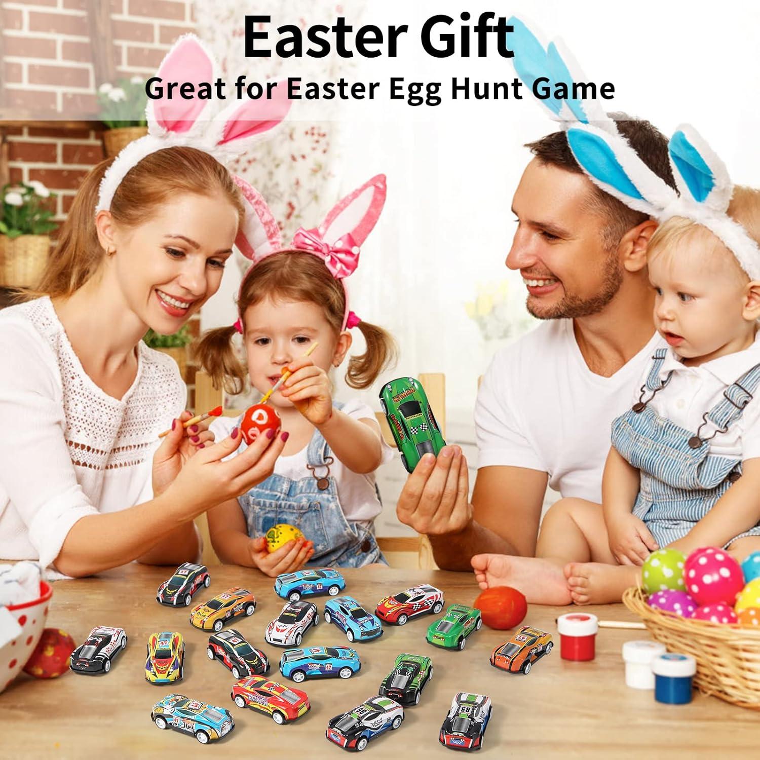 Paquete de 28 coches de retroceso Benzem 6.86 cm para niños