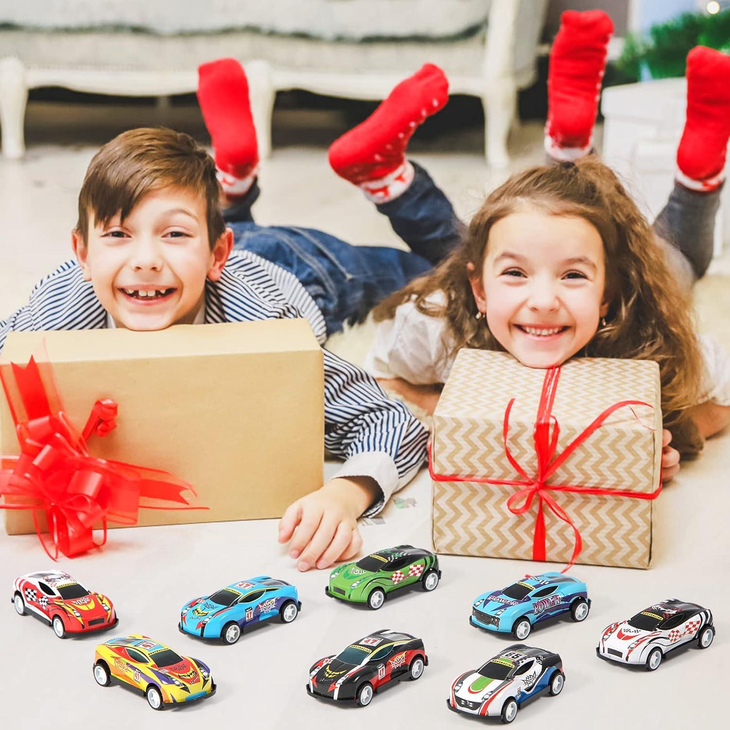 Paquete de 28 coches de retroceso Benzem 6.86 cm para niños