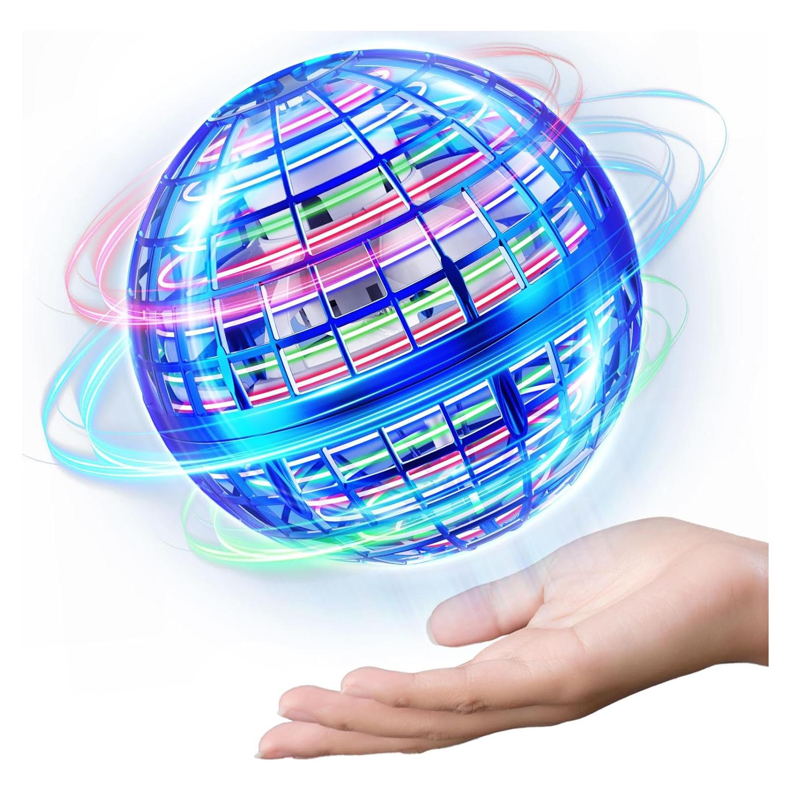 Bola Voladora Orbital DONGGUAN TSM006 Azul, Juguete Flotante LED