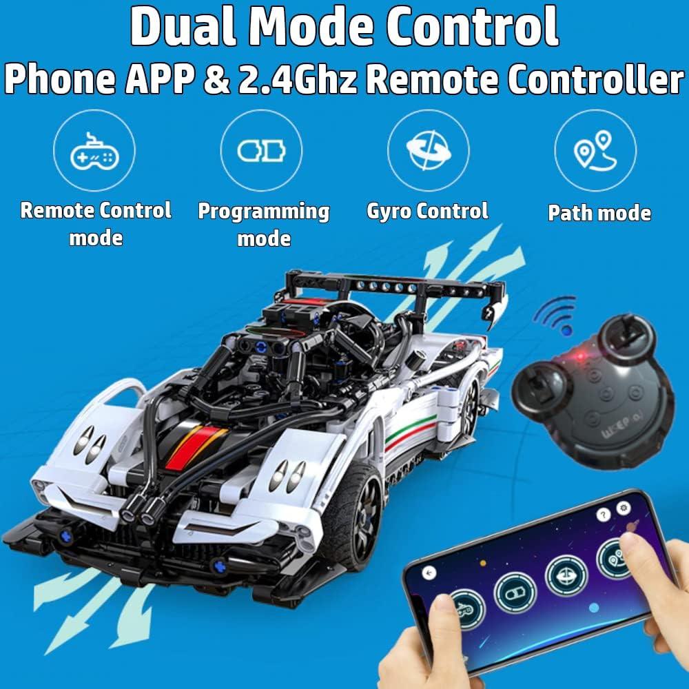 Kit de Construcción Coche RC WisePlay 457 Piezas 8+ Años