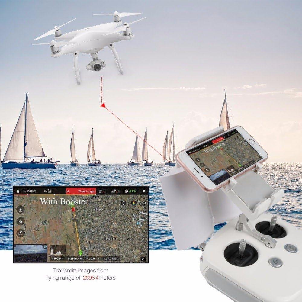 Atenuador de Señal Parabólico iMusk para DJI Phantom 4/3 Pro/Avanzado/Inspire 1/2