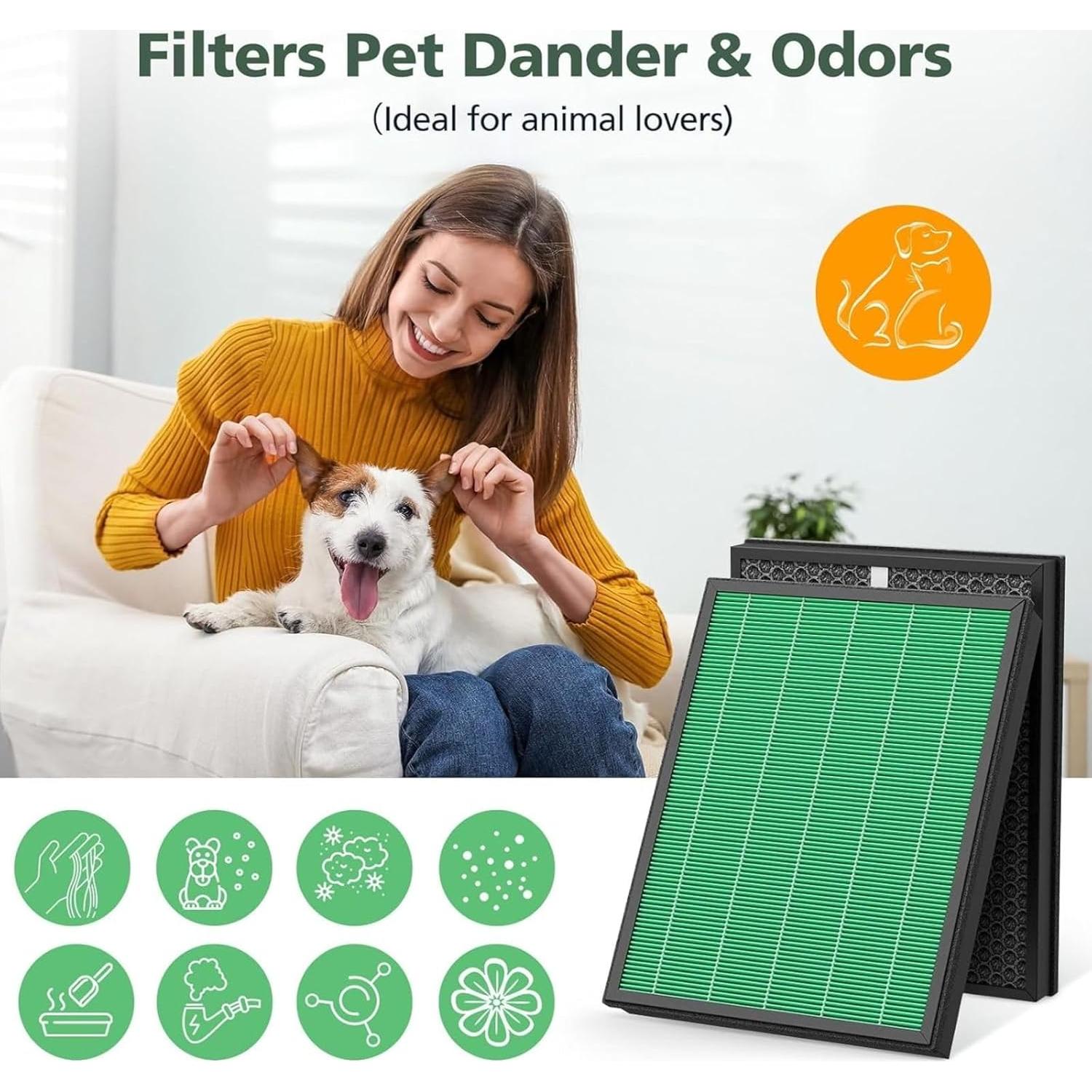 Filtro de Reemplazo Isinlive 400/400S para Purificador Coway