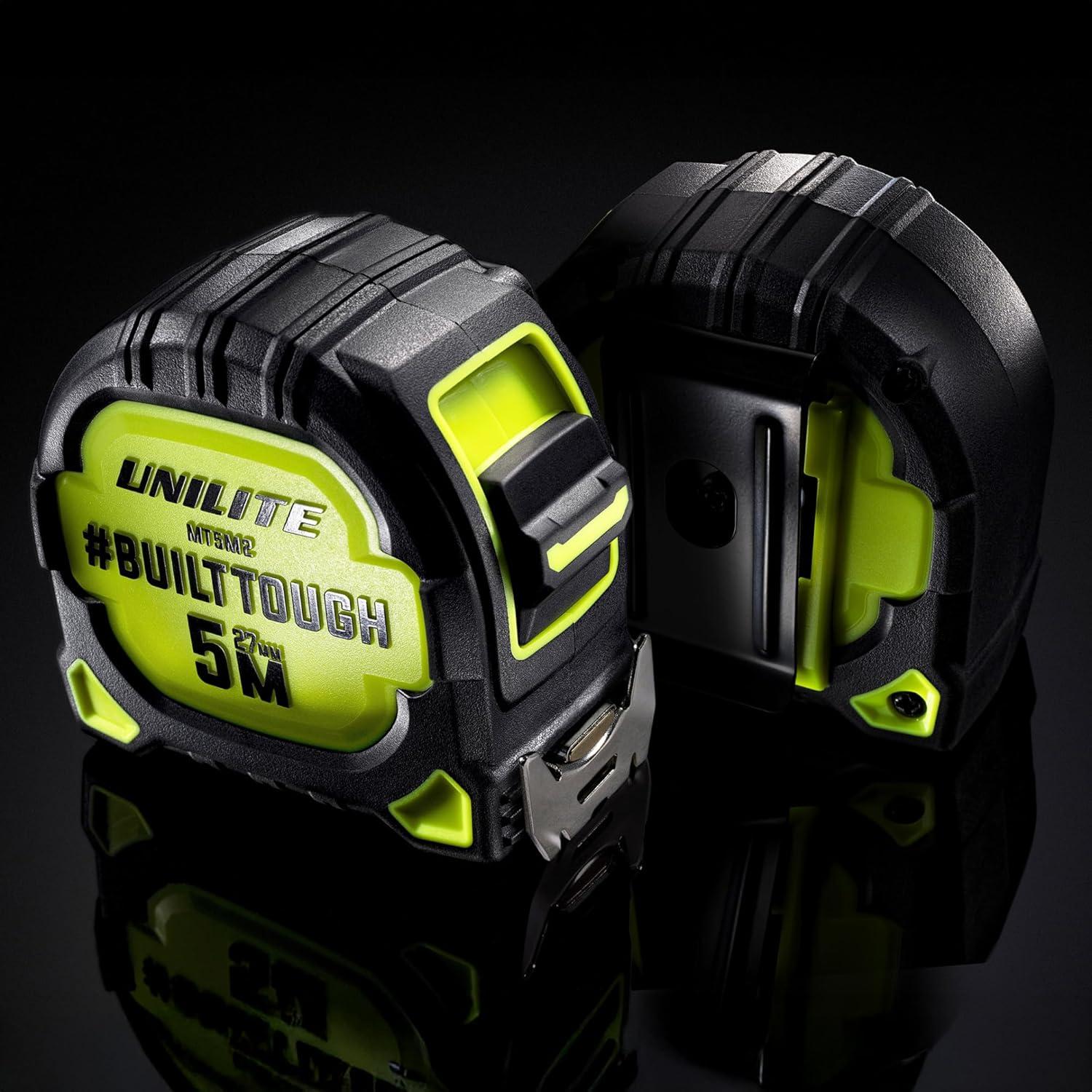 Cinta Métrica Unilite MT5M2 5m Resistente Nylon 27mm