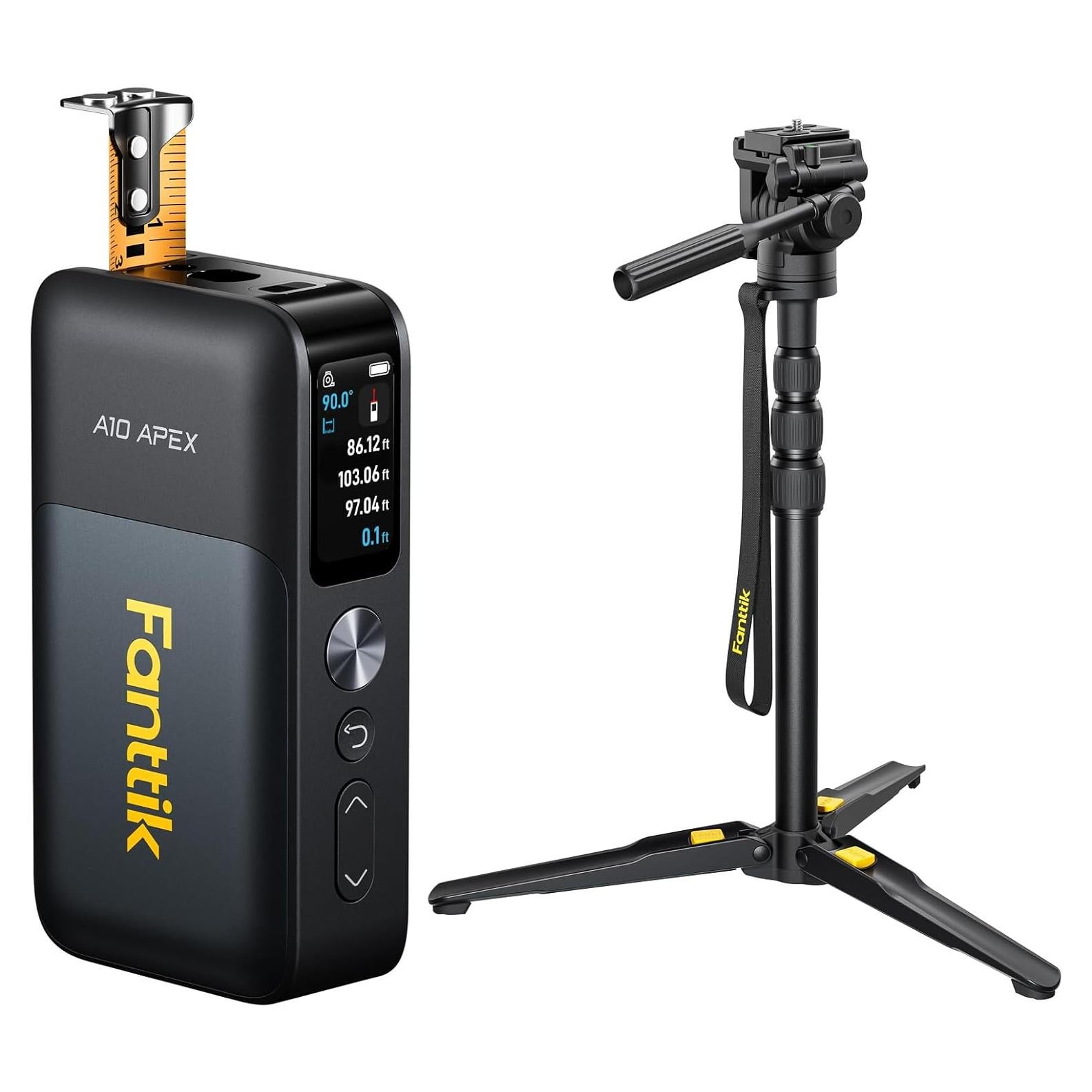 Medidor de Cinta Láser Digital 3-en-1 Fanttik A10 Apex