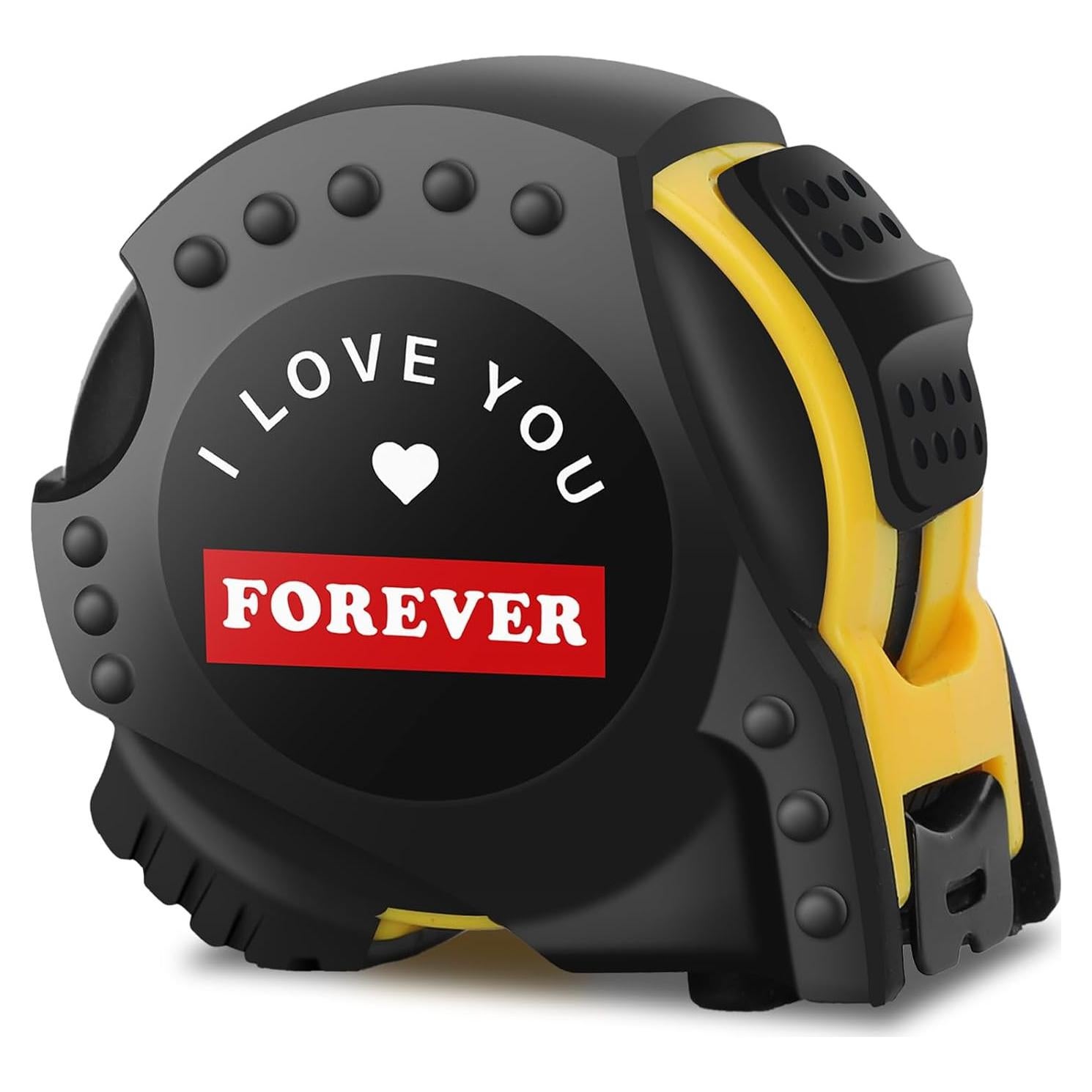 Cinta Métrica 4.88m LA NOVO con Mensaje 'Te Amo Para Siempre'