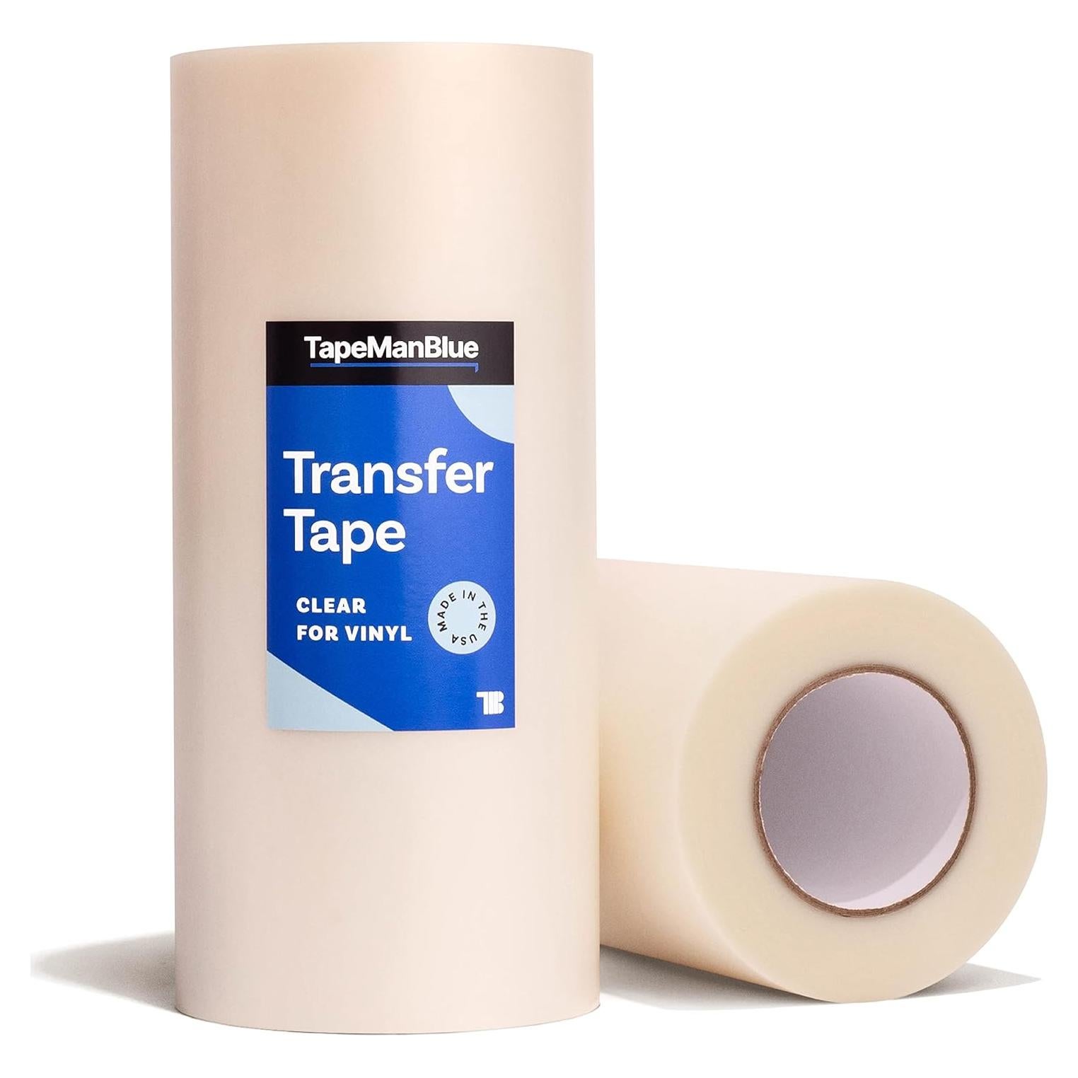 Cinta de Transferencia Clara TapeManBlue 30.48 cm x 91.44 m