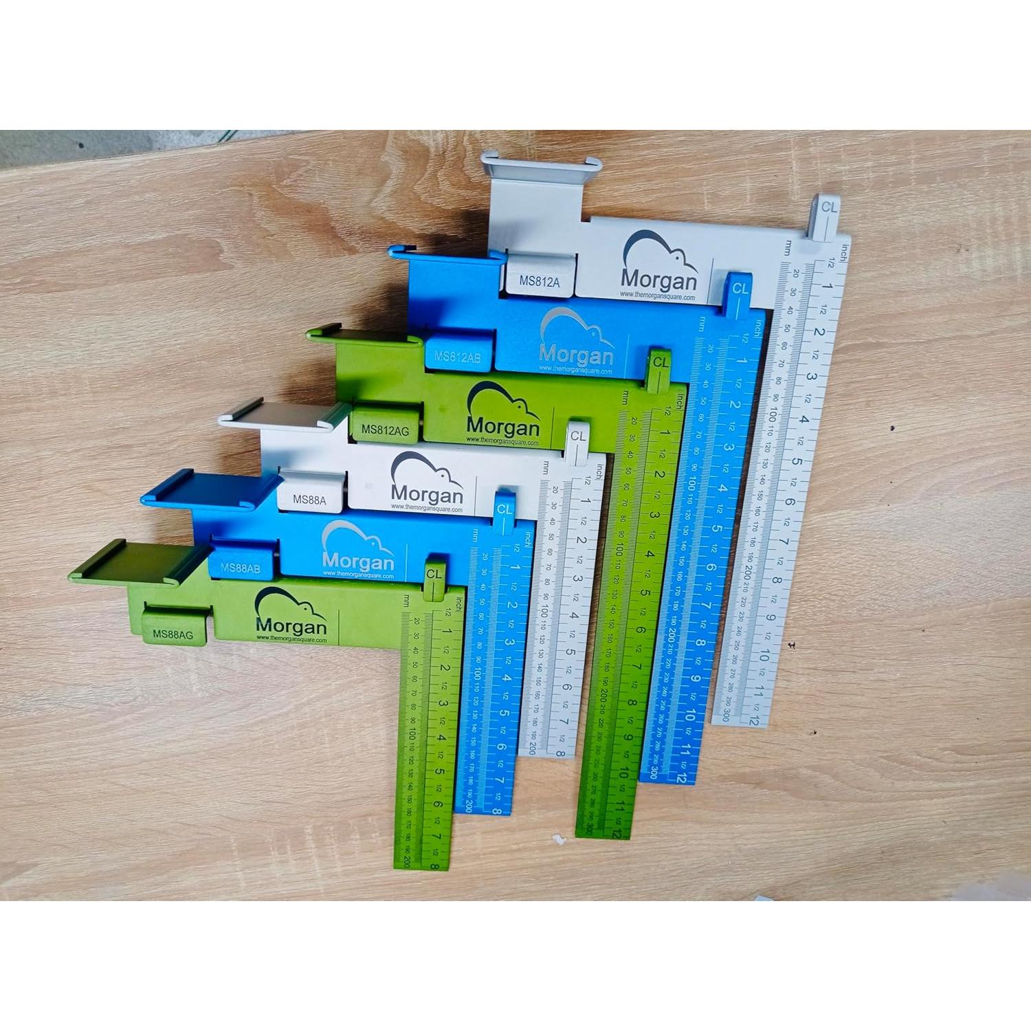 Morgan Square Kiwi Vision® 30.48 cm Azul - Medición y Marcado