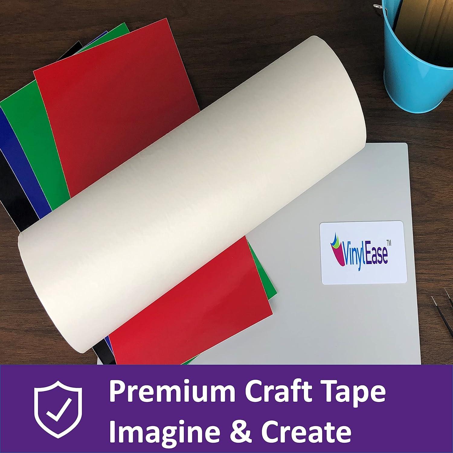 Cinta de Transferencia de Papel Vinyl Ease 30.48 cm x 30.48 m Tack Medio-Alto