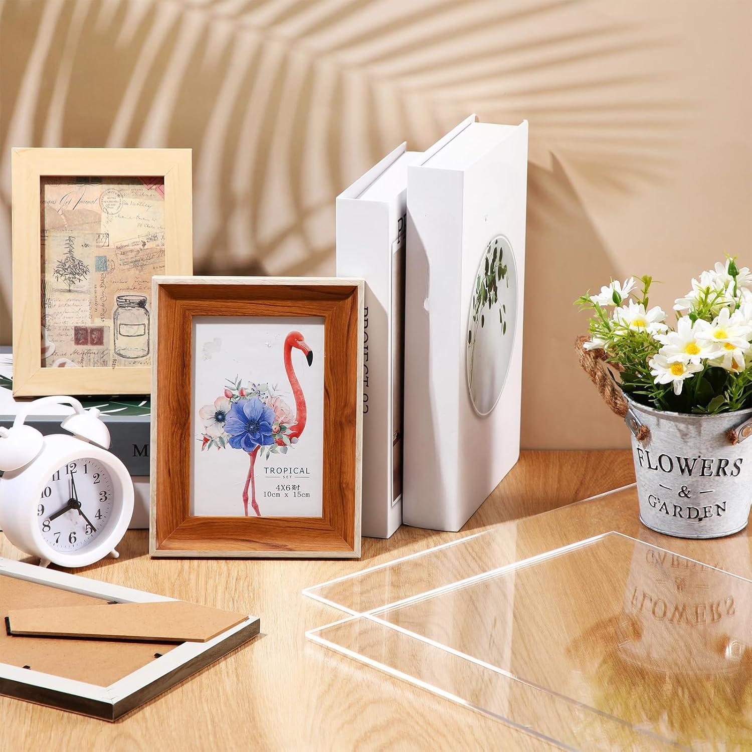 10 Hojas Acrílicas Claras Wesiti 30x40 cm 3 mm para DIY