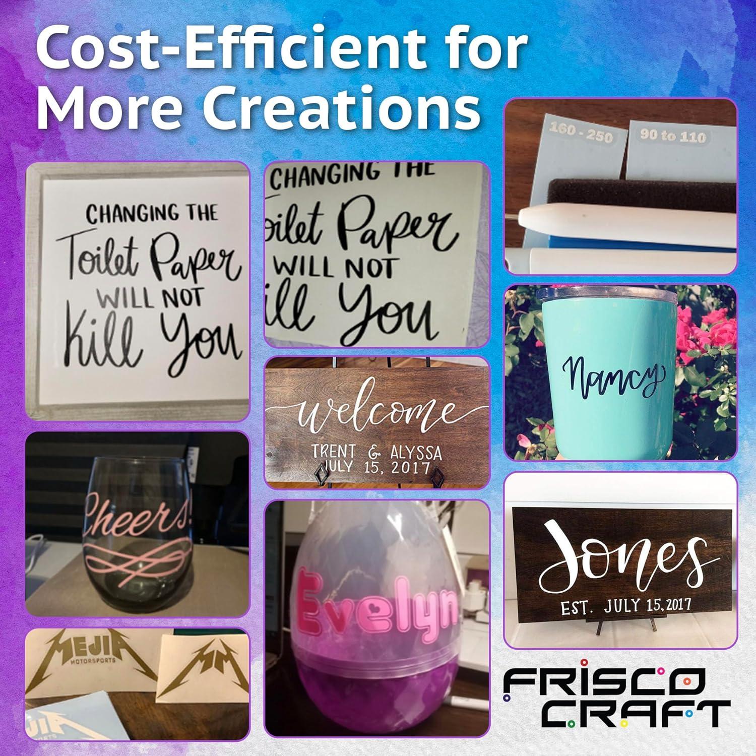 Cinta de Transferencia de Vinilo Frisco Craft 30.48 cm x 15.24 m