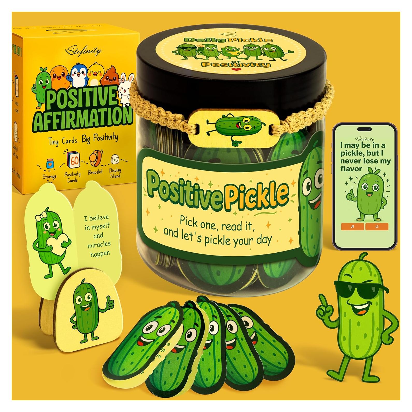 Tarro de Afirmaciones Positivas STOFINITY - 60 Tarjetas