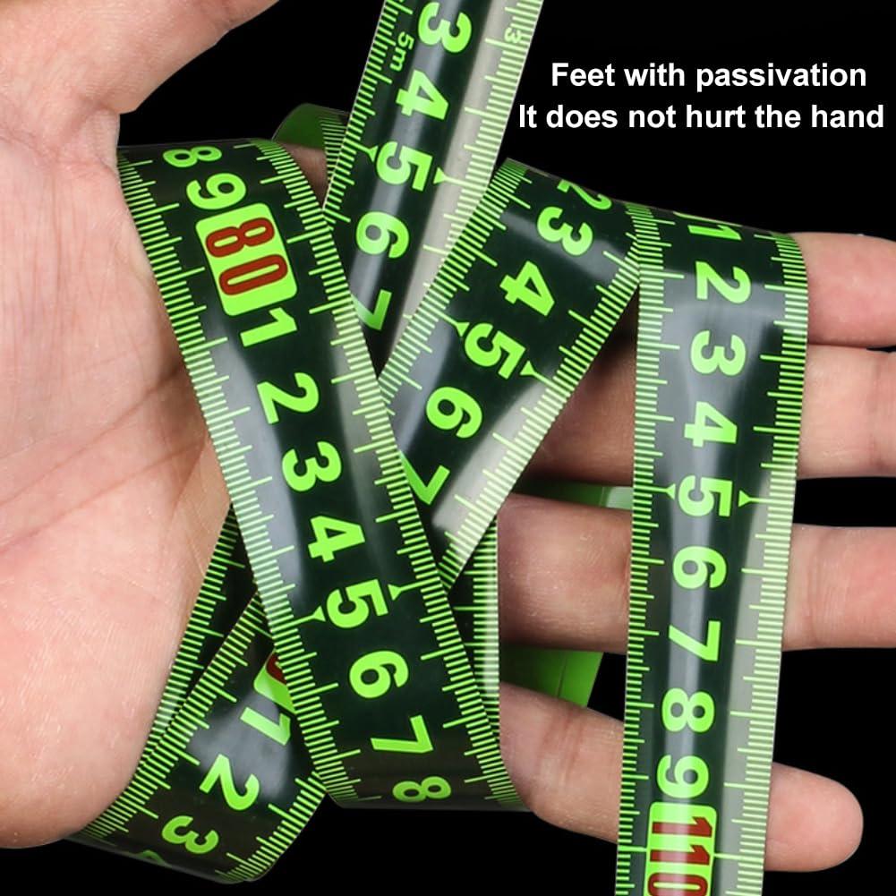 Cinta Métrica Fluorescente Xiaokeis 7.5m Auto-Bloqueo Negra