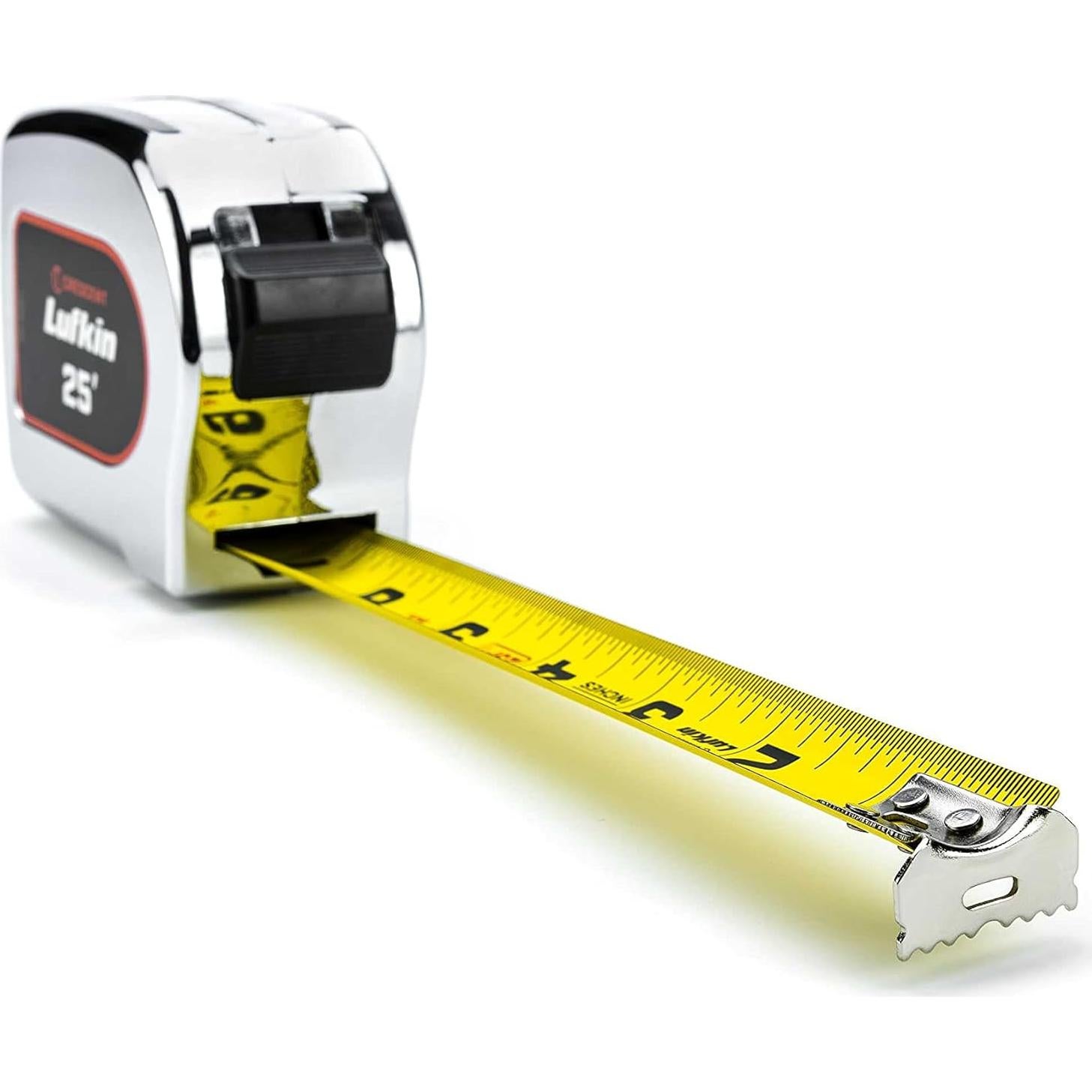 Cinta Métrica Cromada Lufkin 30.48 cm con Caja Amarilla