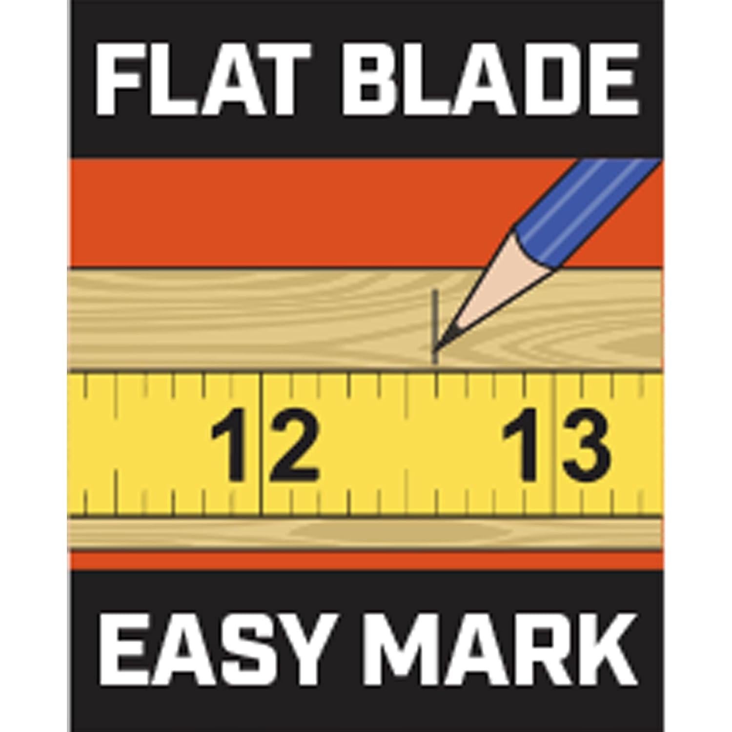 Cinta Métrica Cromada Lufkin 30.48 cm con Caja Amarilla