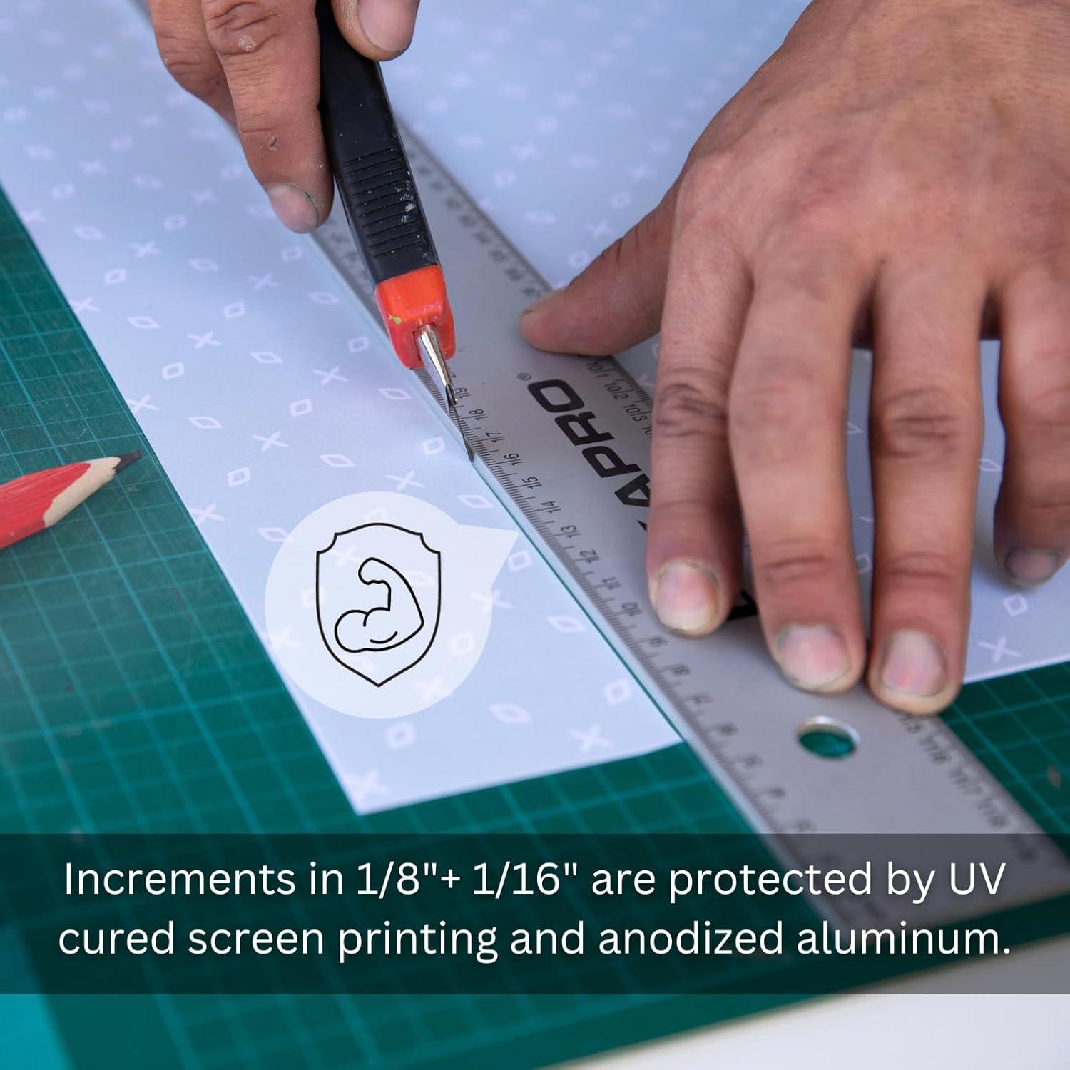 Regla de Bisel Recto Kapro 308 - Aluminio Anodizado 121.92 cm