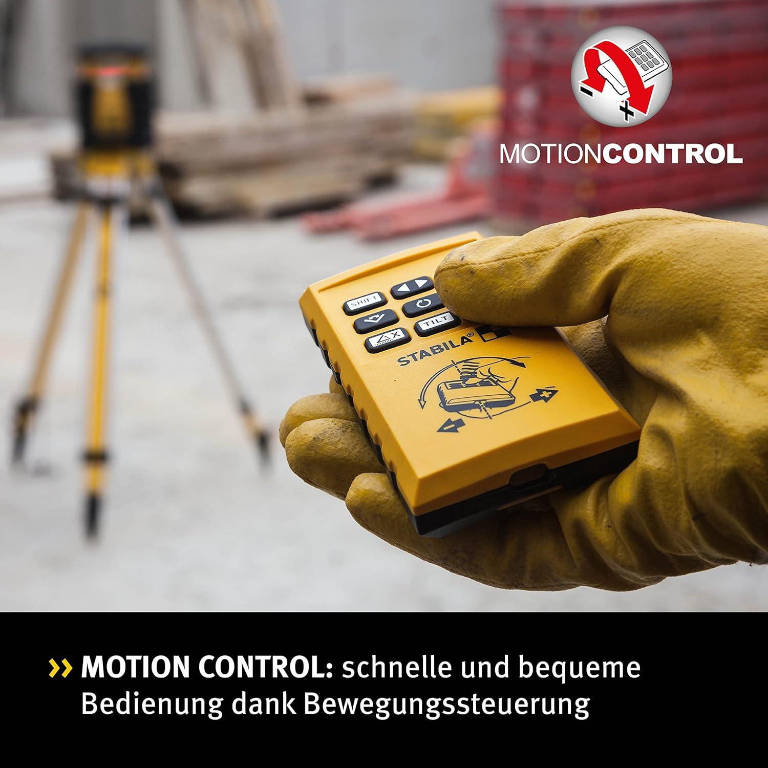 Láser Rotativo Stabila LAR350 9 Piezas Nivelación Horizontal y Vertical