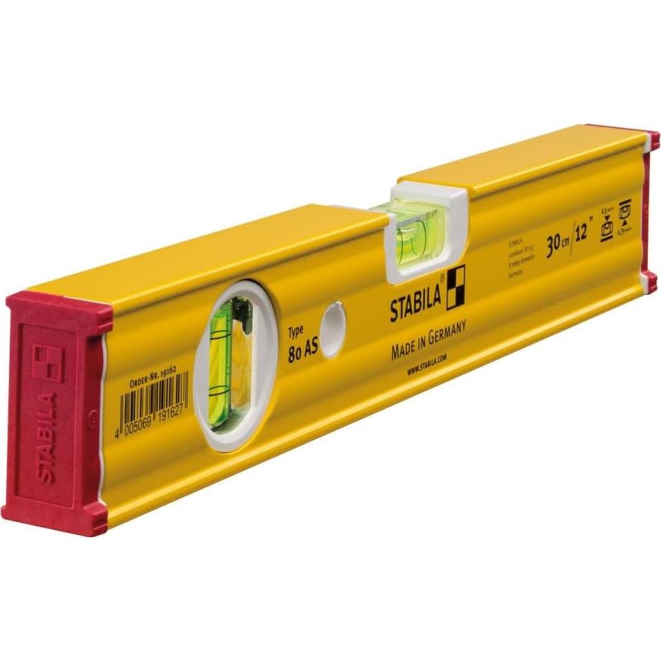 Nivel de Burbuja Stabila 29012 30.48 cm Aluminio Preciso