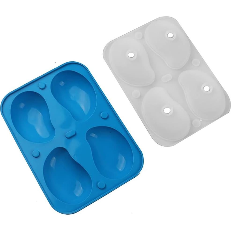Molde de Silicona 3D ZQWE para Hornear Pasteles - 4 Cavidades