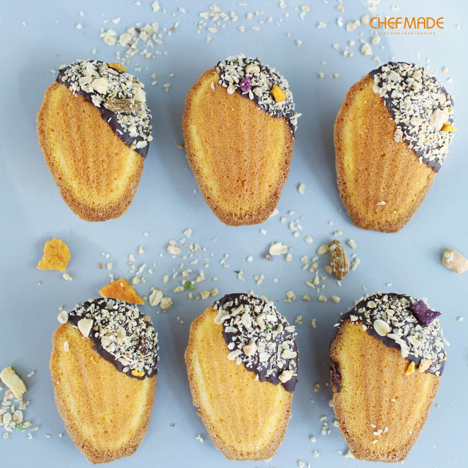 Molde para Pastel Madeleine CHEFMADE 6 Cavidades Antiadherente