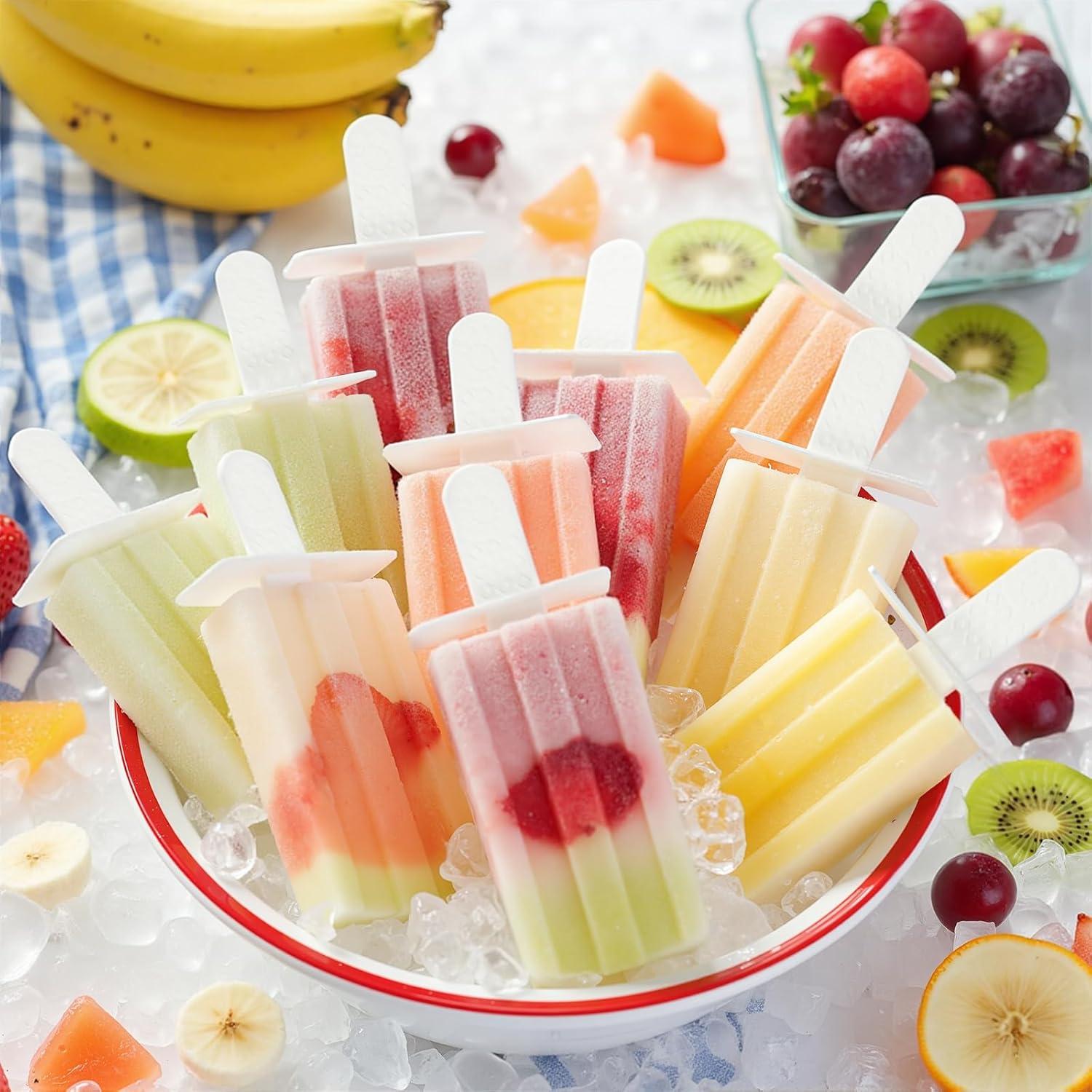 Palitos de Hielo Reutilizables Miaowoof - 10 Pcs Grado Alimenticio