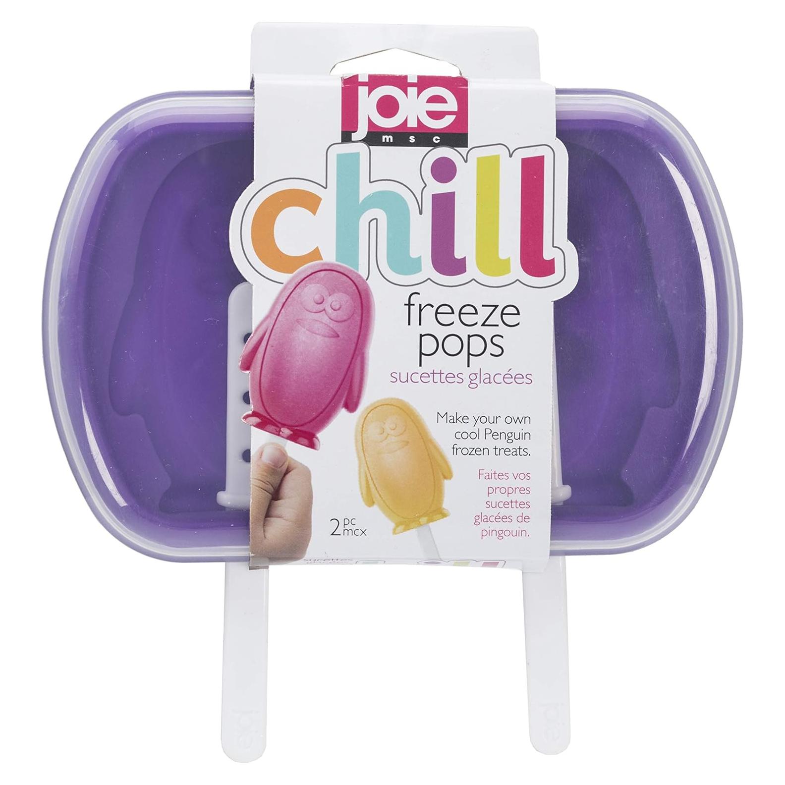Moldes de Paletas de Pingüino Joie - Silicona BPA Free, 2 Piezas
