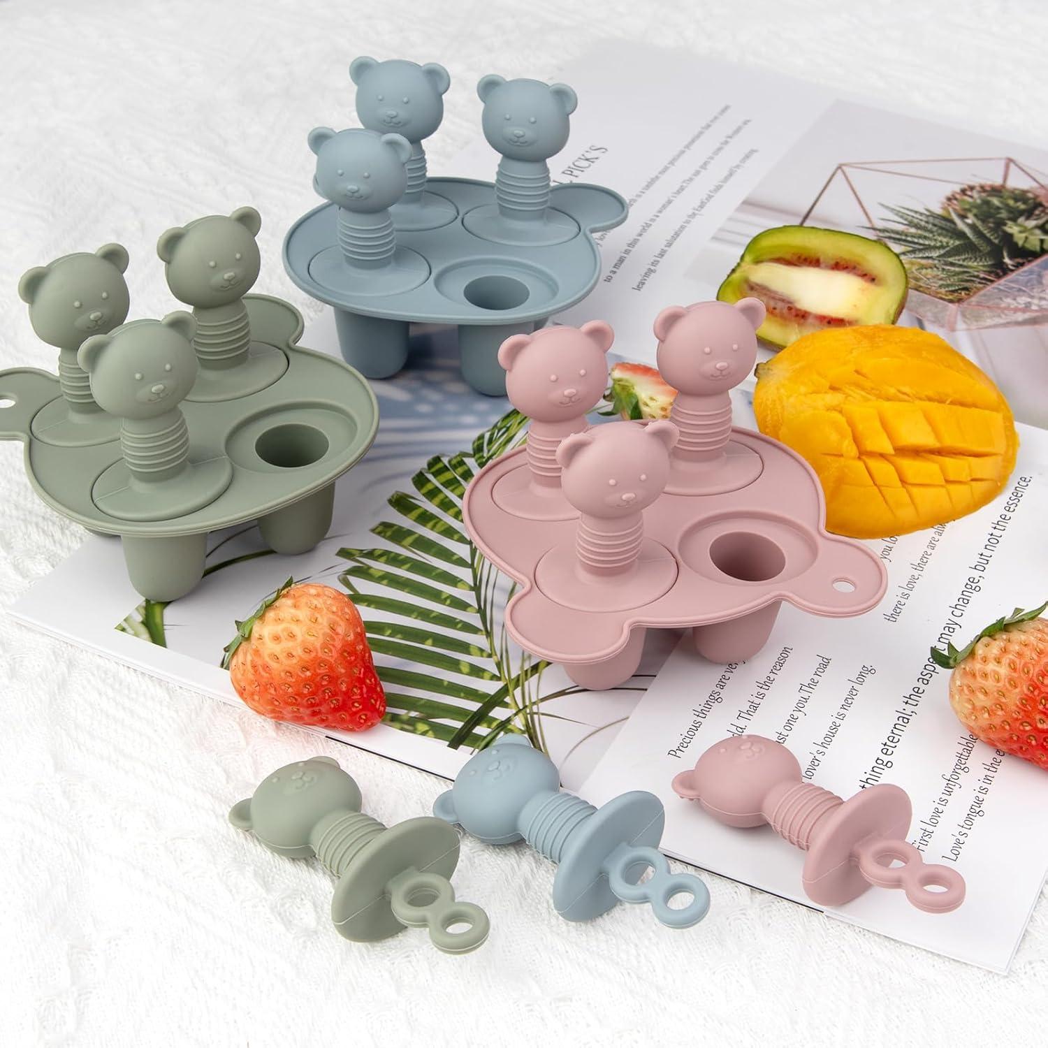 Juego de Moldes de Silicona para Paletas LittlesJoy 4.3x2"