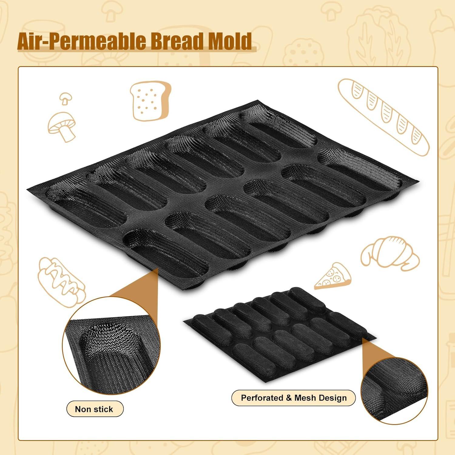 Molde de Silicona Antiadherente KR KITCHENRAKU 30x40 cm