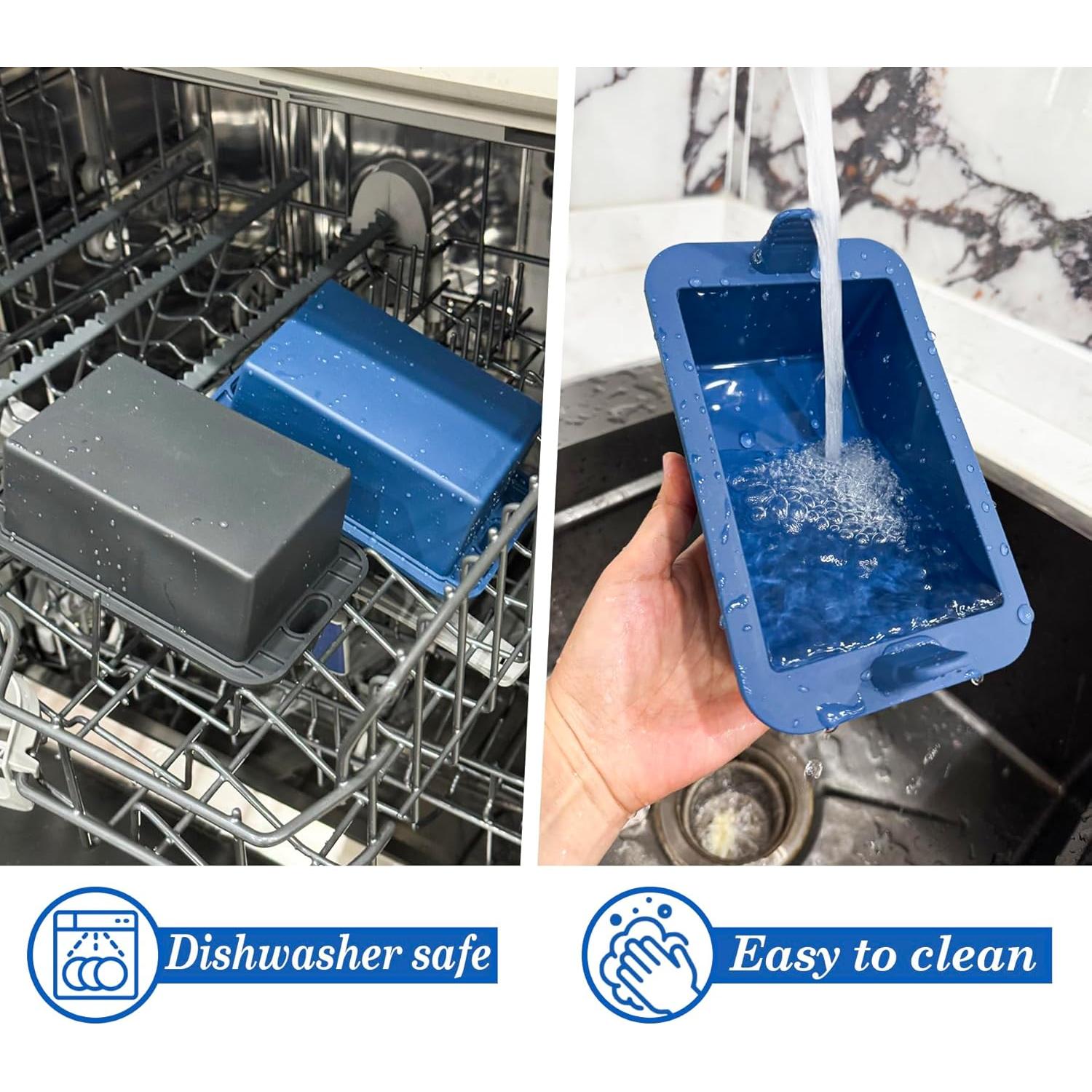 Molde para Pan de Silicona Webake Antiadherente Set de 2