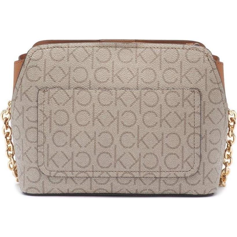 Bolso Cruzado Calvin Klein Hailey Triple Compartimento