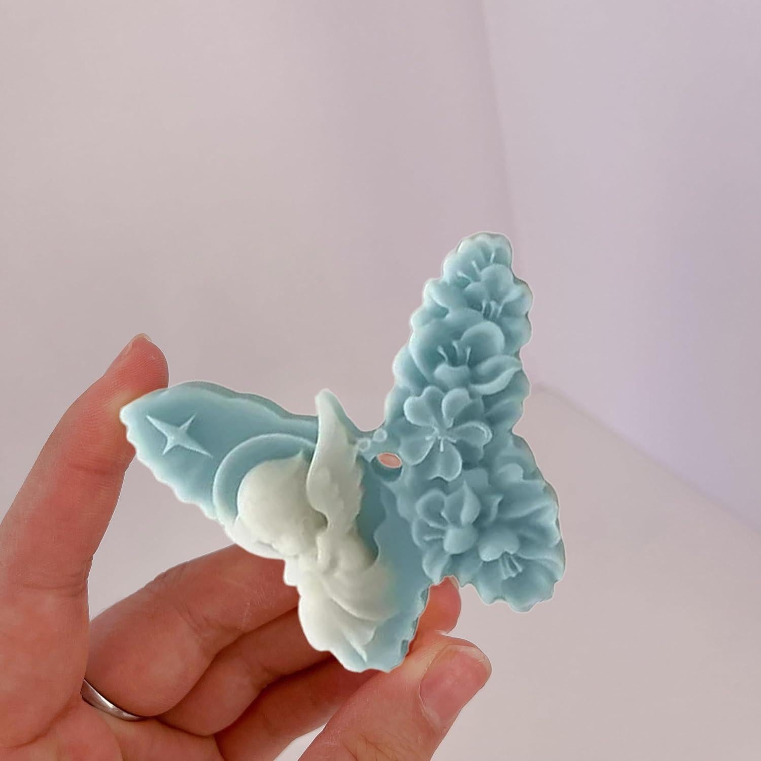Molde de Silicona 3D Mariposa Hada XMOX para Velas y Jabón