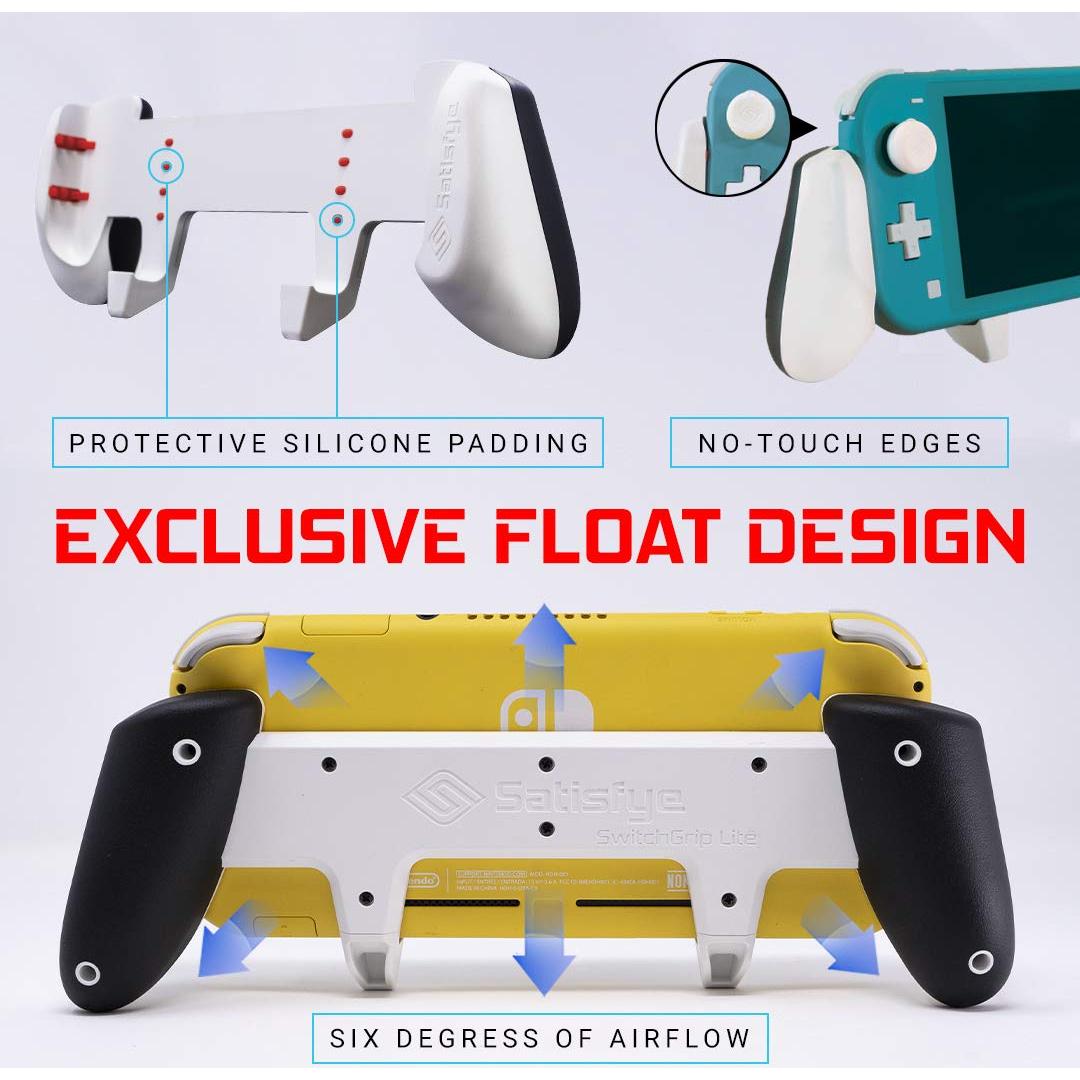 Satisfye Paquete Elite Grip Lite para Nintendo Switch Lite