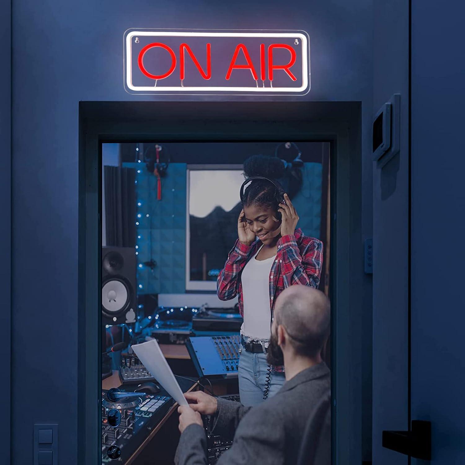 Cartel Neon On Air BK-Neon Life 42.5x14.5 cm LED