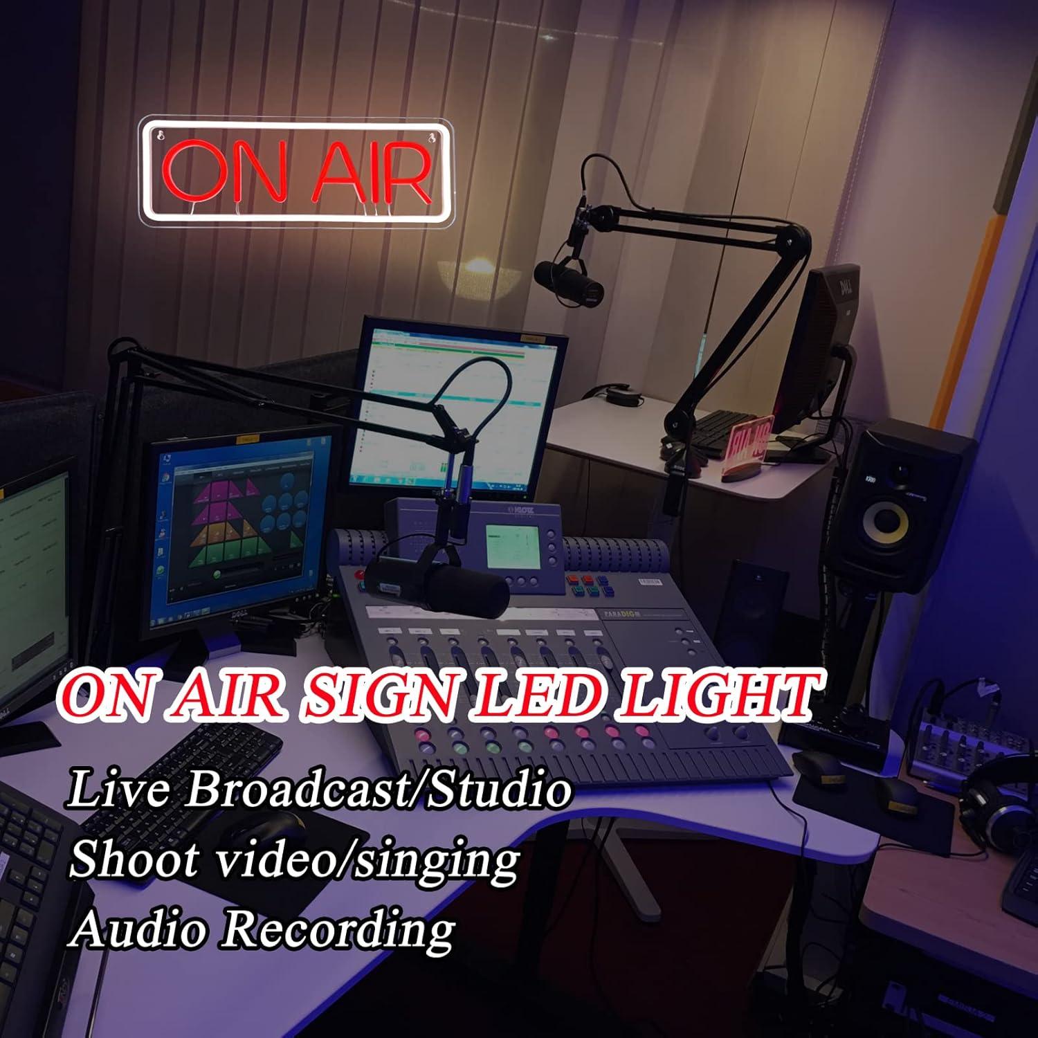 Cartel Neon On Air BK-Neon Life 42.5x14.5 cm LED