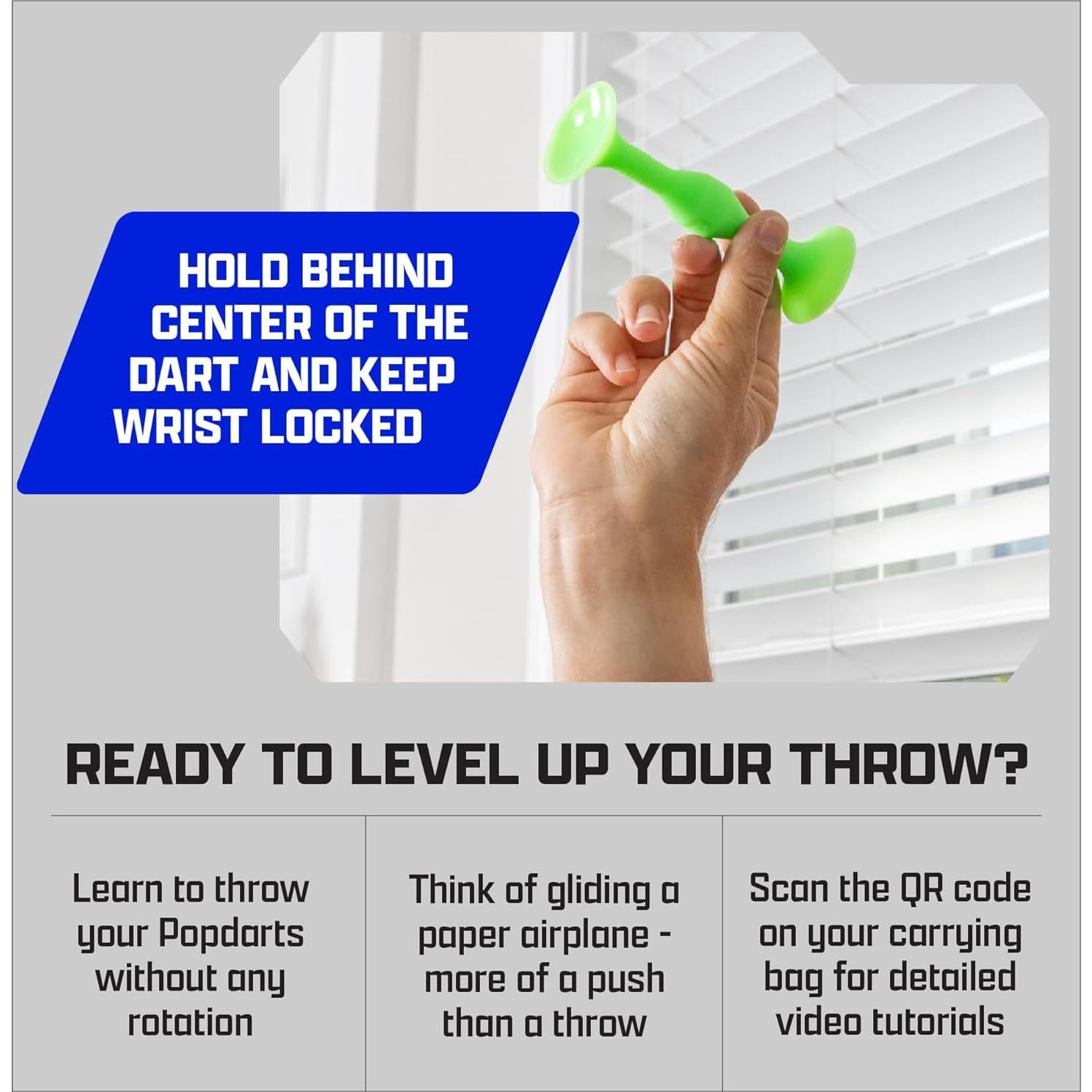 Juego Popdarts PRO Pack Temático USA - Lanzamiento con Ventosas