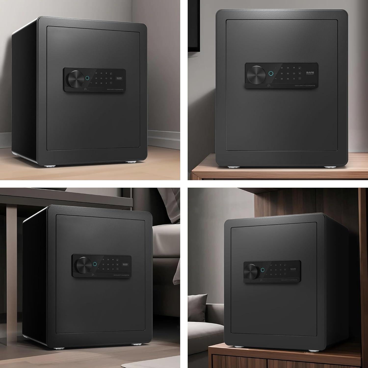 Caja Fuerte Emasme Biométrica 2.0 Pies Cúbicos con Alarma