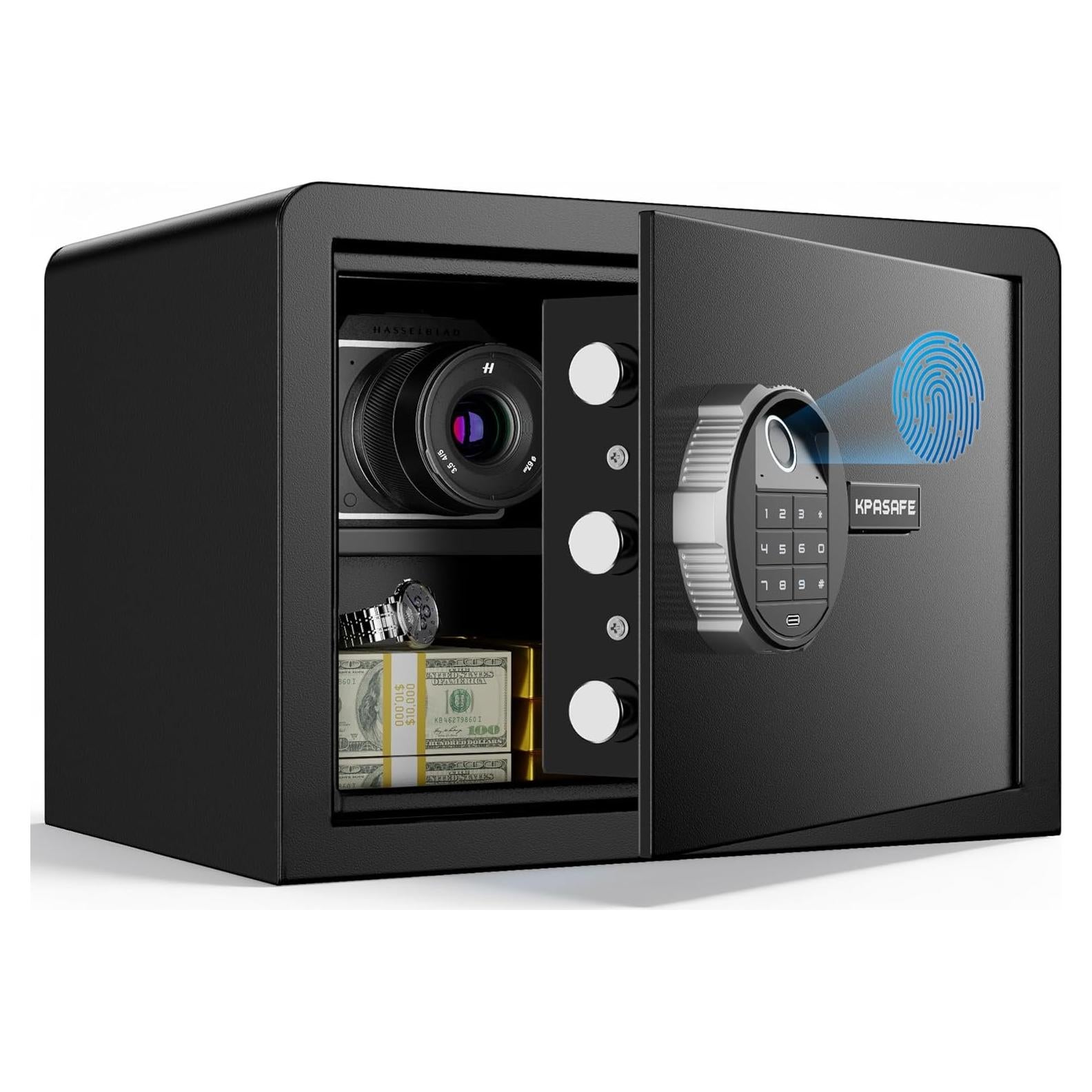 Caja Fuerte Biométrica KPASAFE 22.7L con Huella Digital