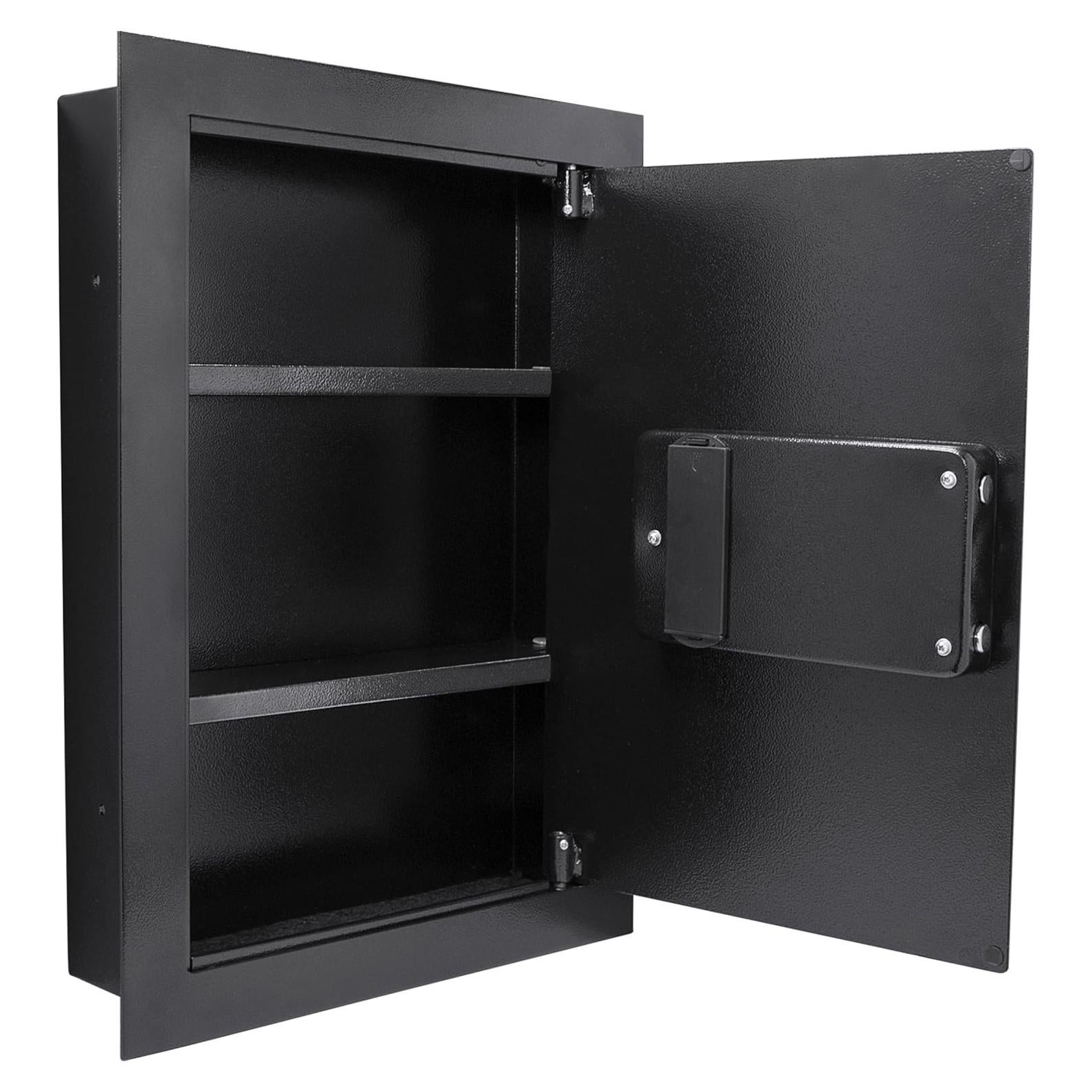 Caja Fuerte de Pared Biométrica Barska AX12038 con Estantes