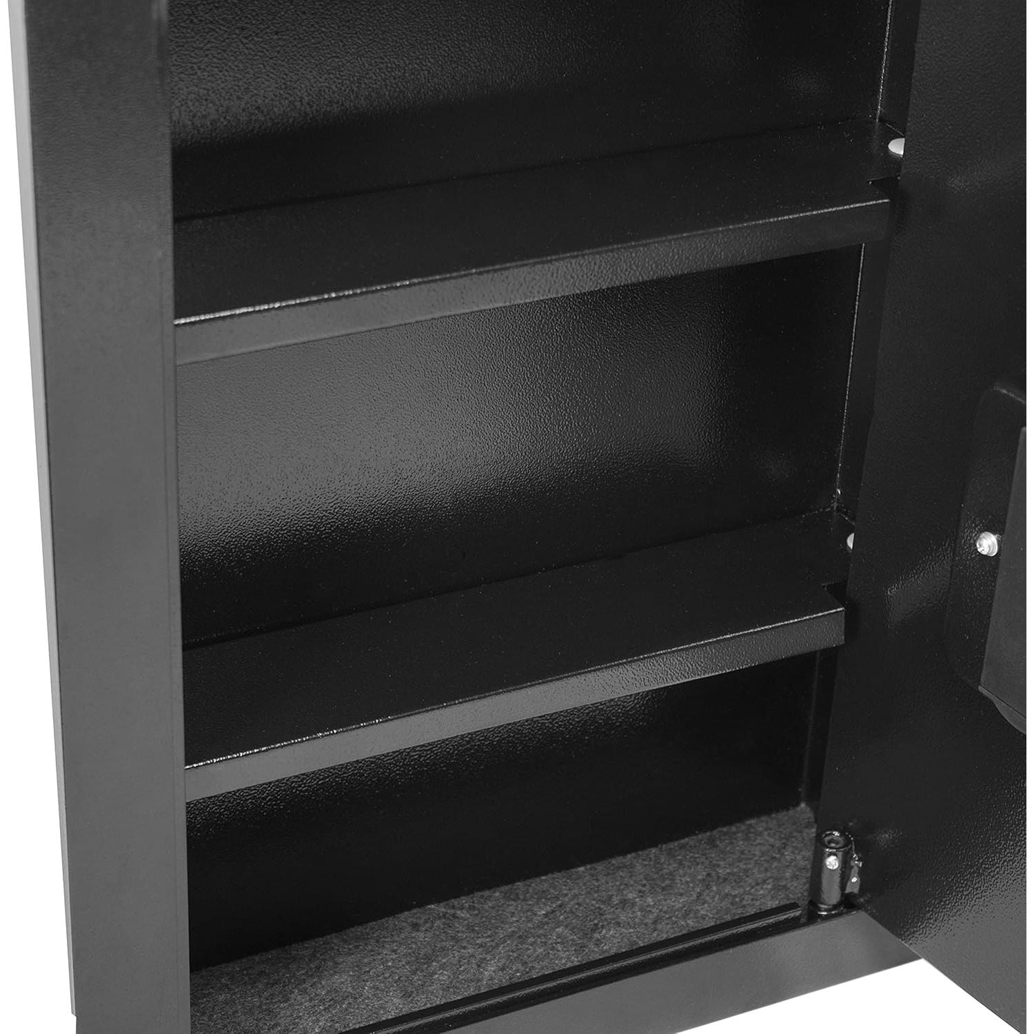 Caja Fuerte de Pared Biométrica Barska AX12038 con Estantes