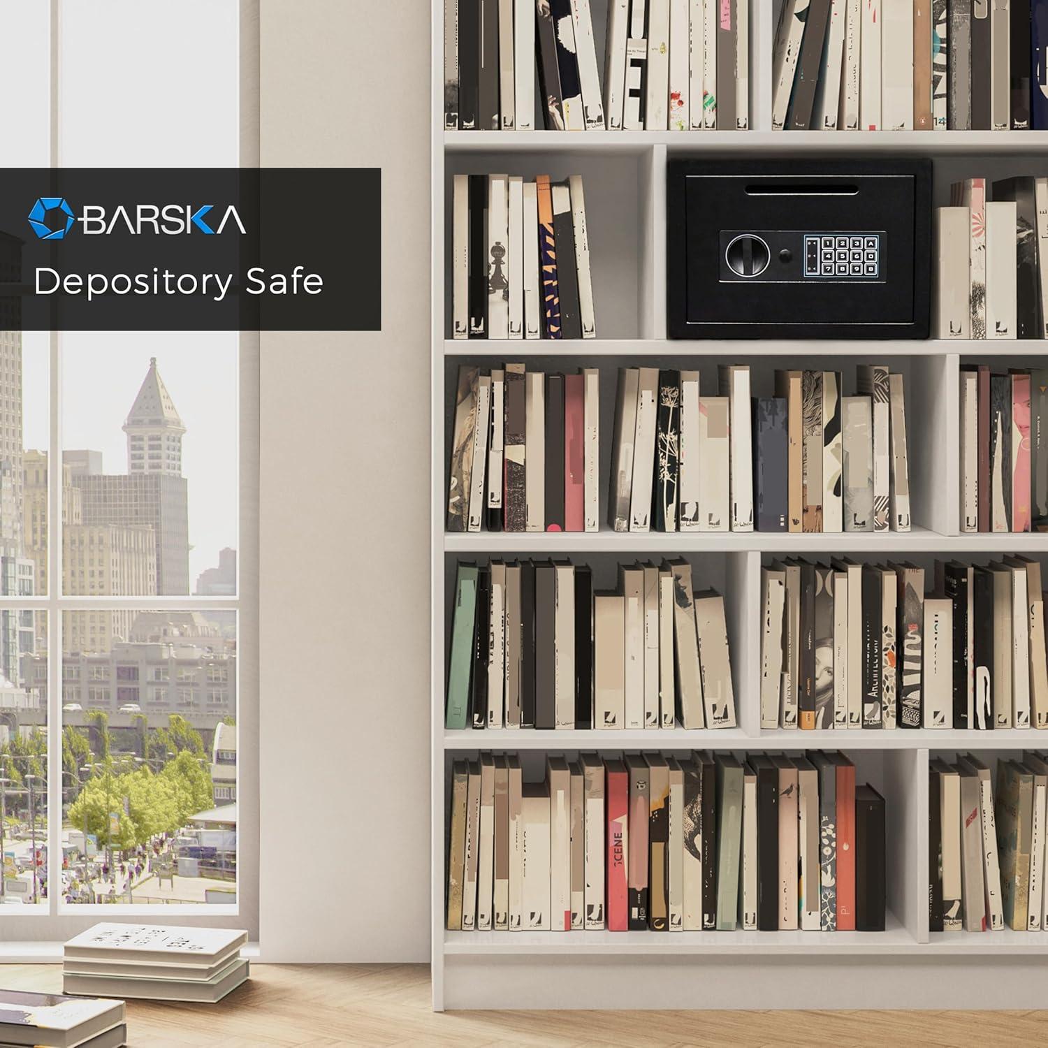 Caja Fuerte Digital Barska 16.1L con Teclado y Llaves