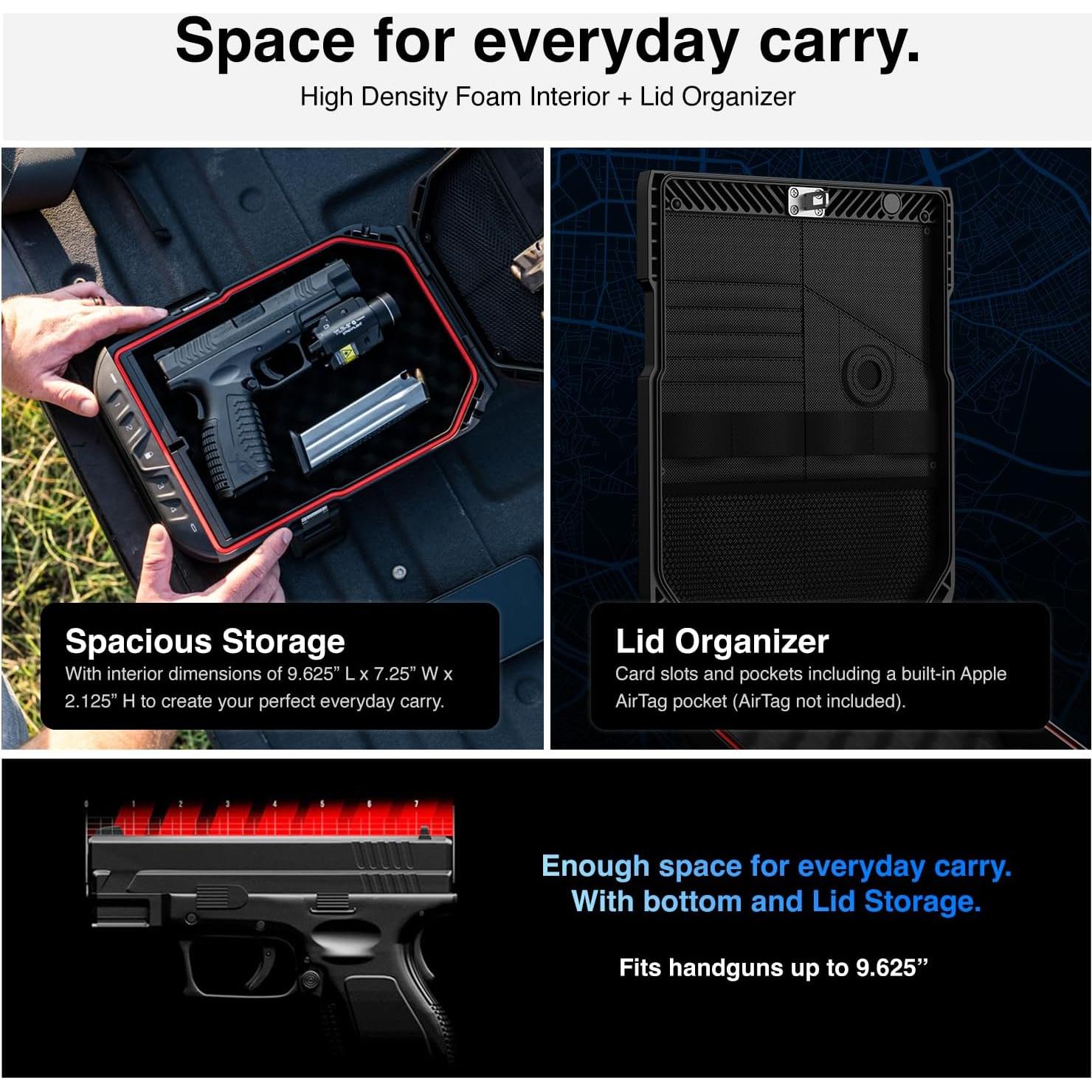 Caja de Seguridad Vaultek LifePod 20 a Prueba de Clima 2.14 kg