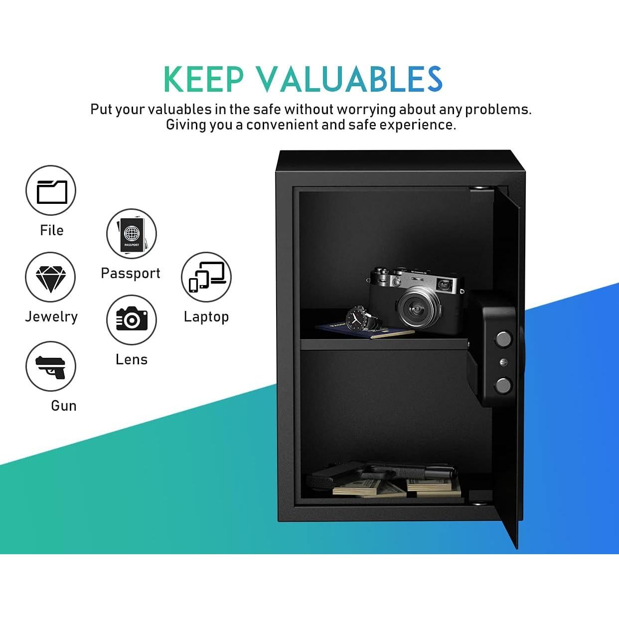 Caja Fuerte RPNB 1.8 Pies Cúbicos con Teclado Digital