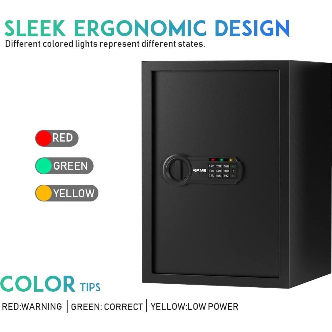 Caja Fuerte RPNB 1.8 Pies Cúbicos con Teclado Digital