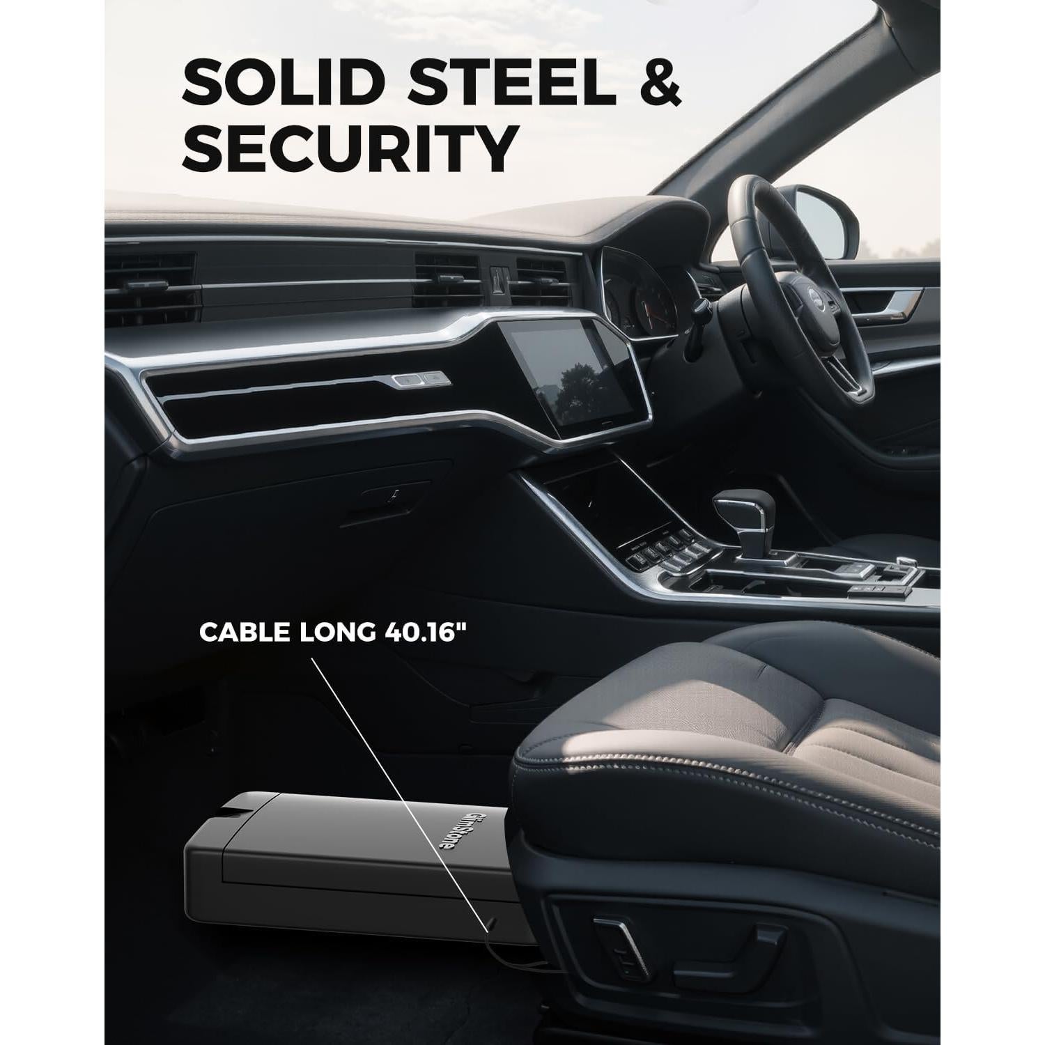 Funda de viaje Glimstone para caja fuerte biométrica 32.8x23.8cm