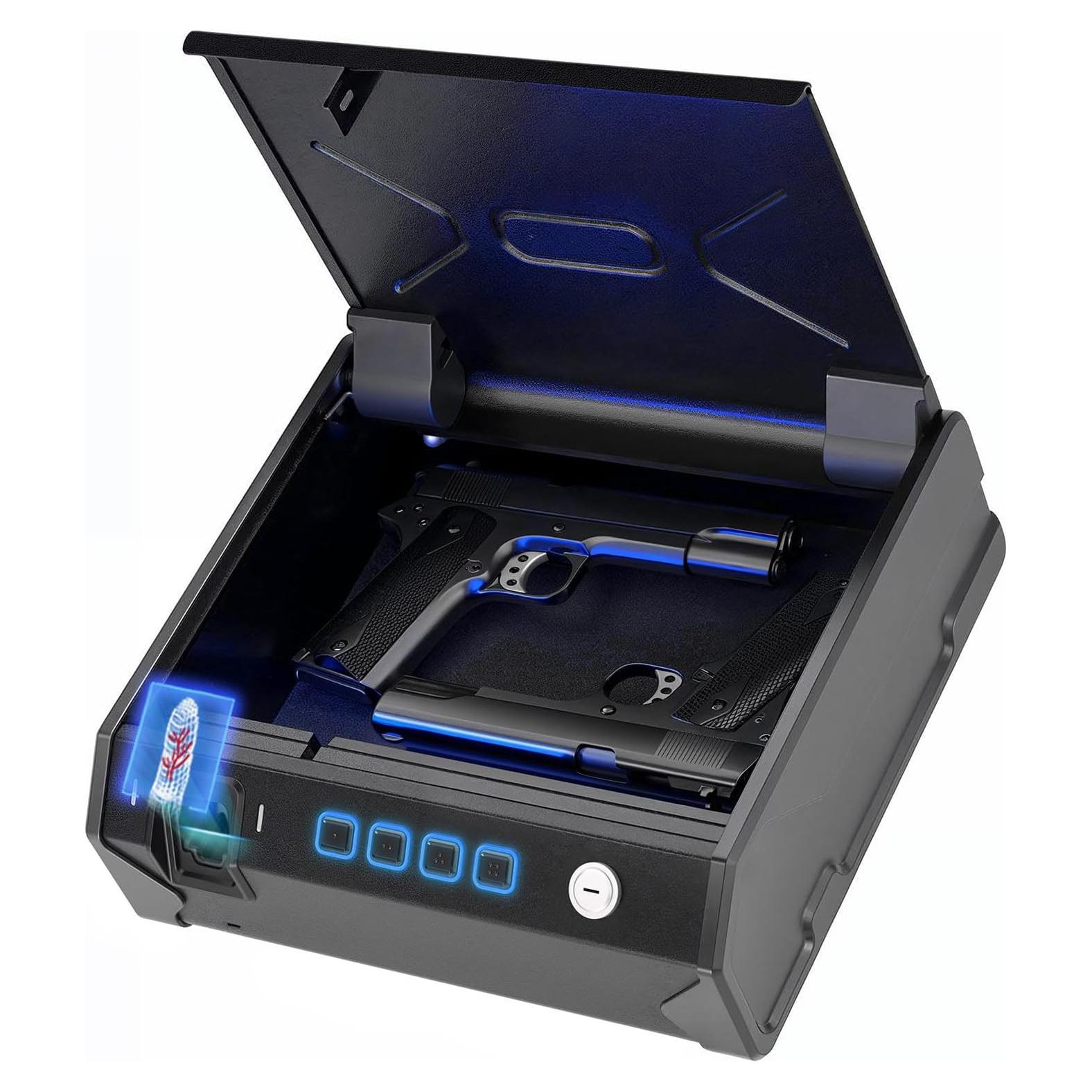 Caja Fuerte Biométrica MAXSafes con Reconocimiento de Venas