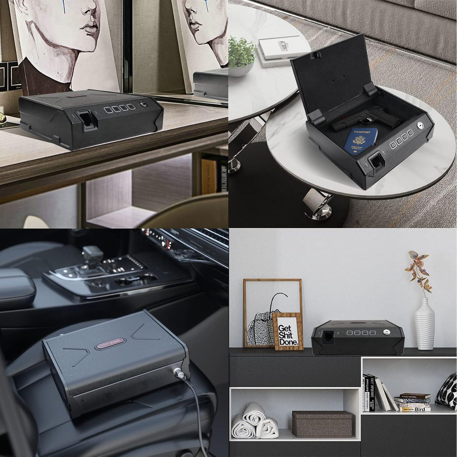 Caja Fuerte Biométrica MAXSafes con Reconocimiento de Venas