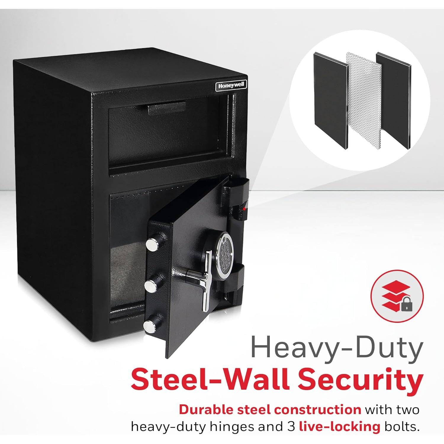 Caja Fuerte de Acero Honeywell 5912 con Cerradura Digital 30L