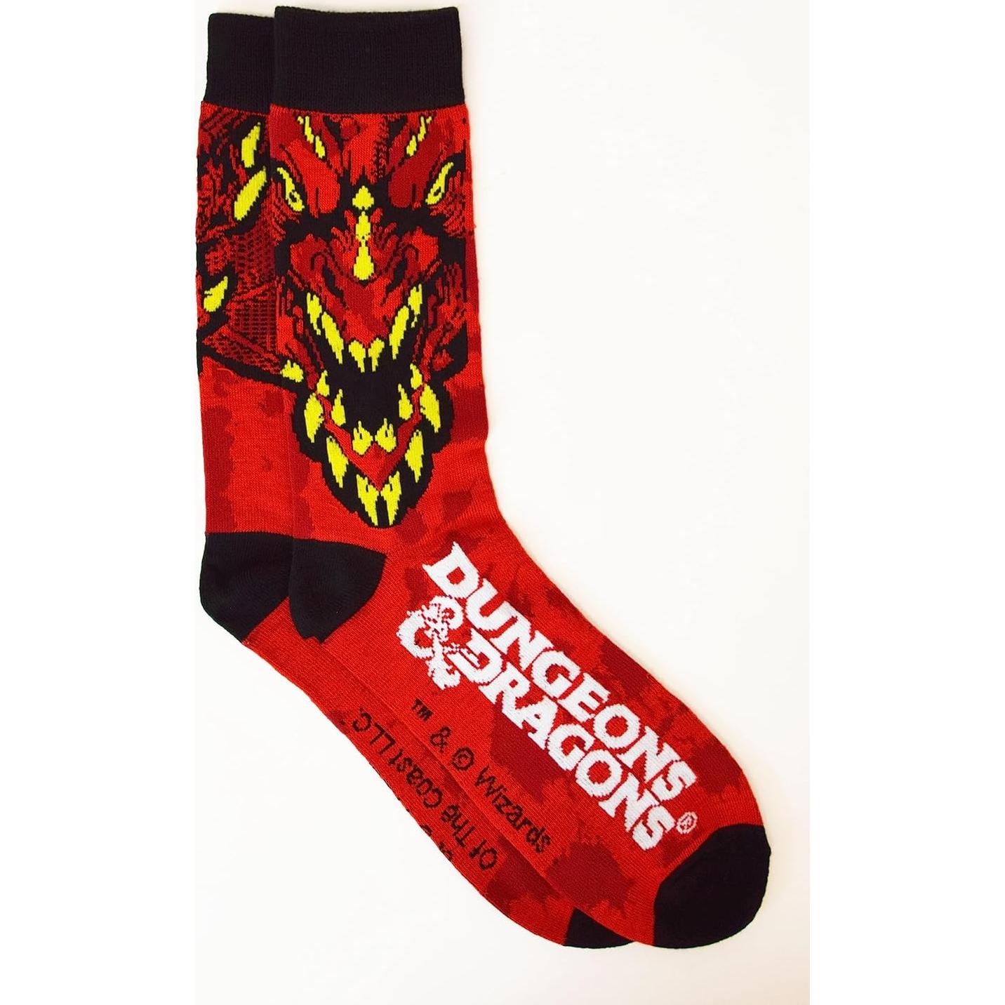Calcetines Dungeons and Dragons HYP 2 Paquetes Unisex
