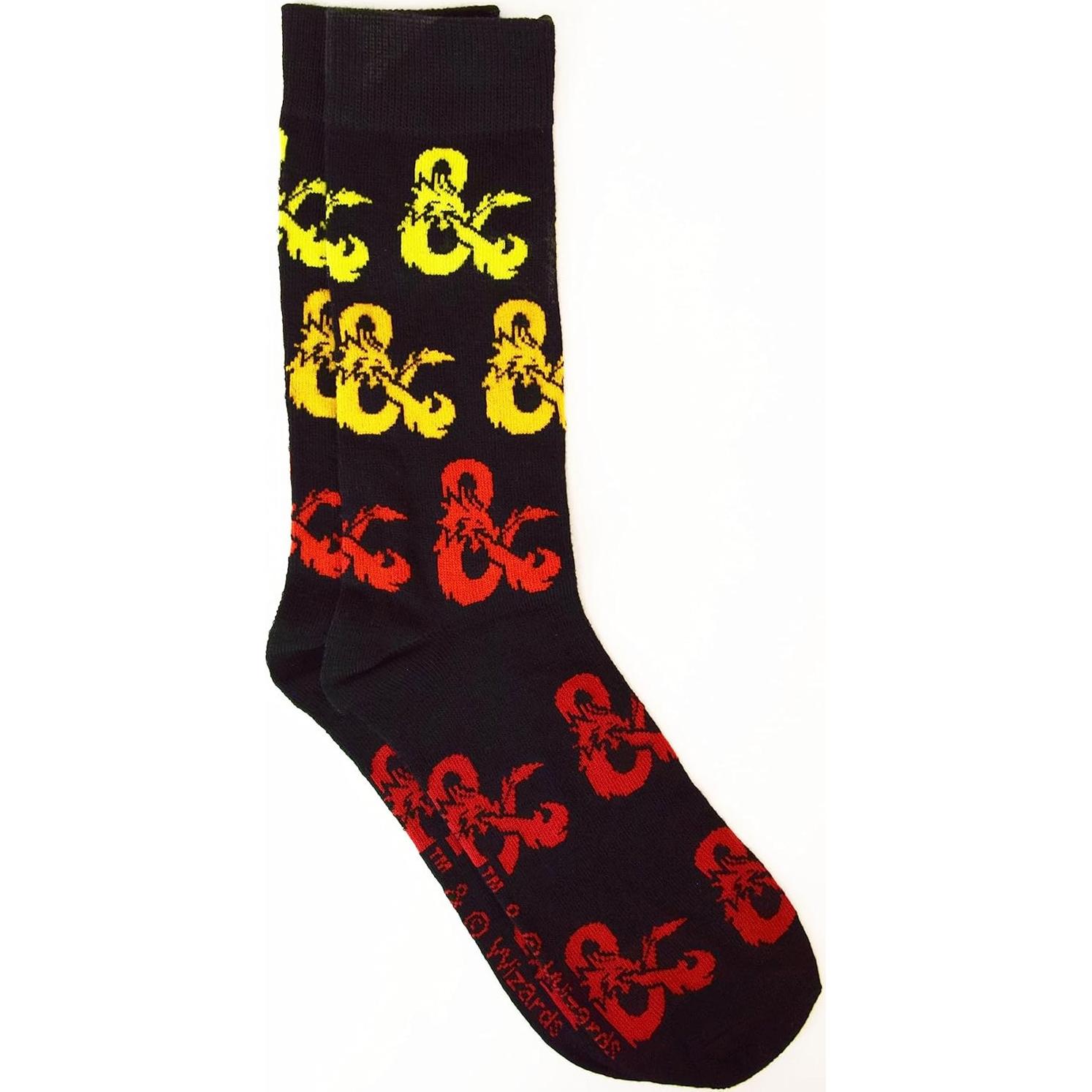 Calcetines Dungeons and Dragons HYP 2 Paquetes Unisex