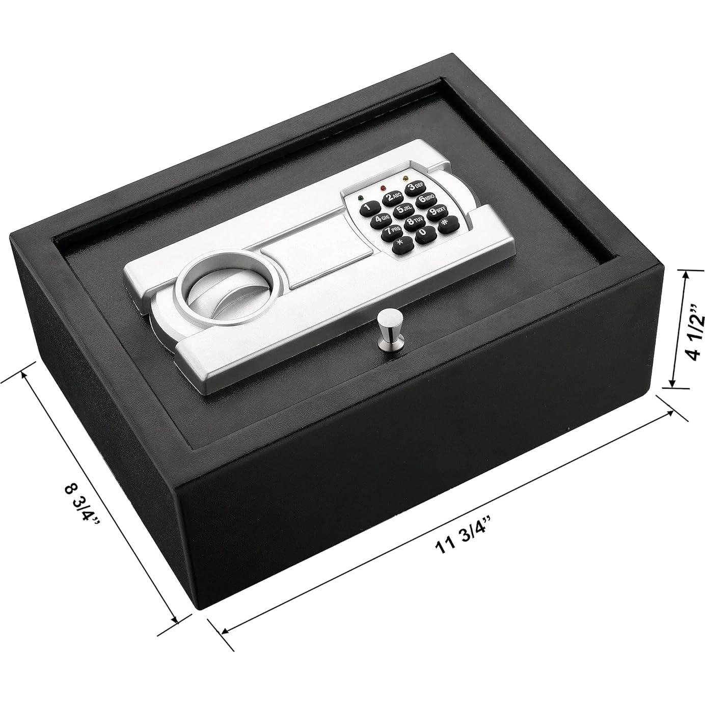 Caja Fuerte Digital Stalwart 83-DT5914 de Acero 29.85x22.23cm