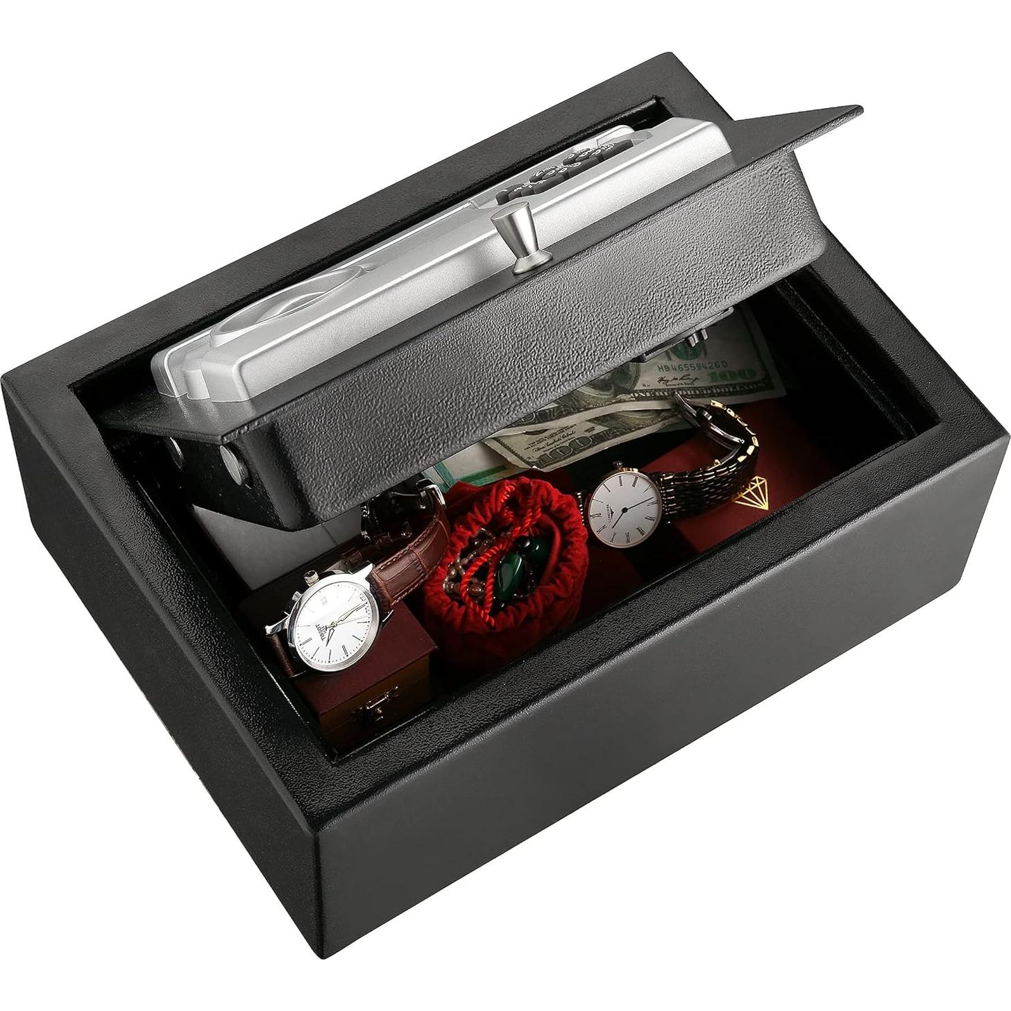 Caja Fuerte Digital Stalwart 83-DT5914 de Acero 29.85x22.23cm